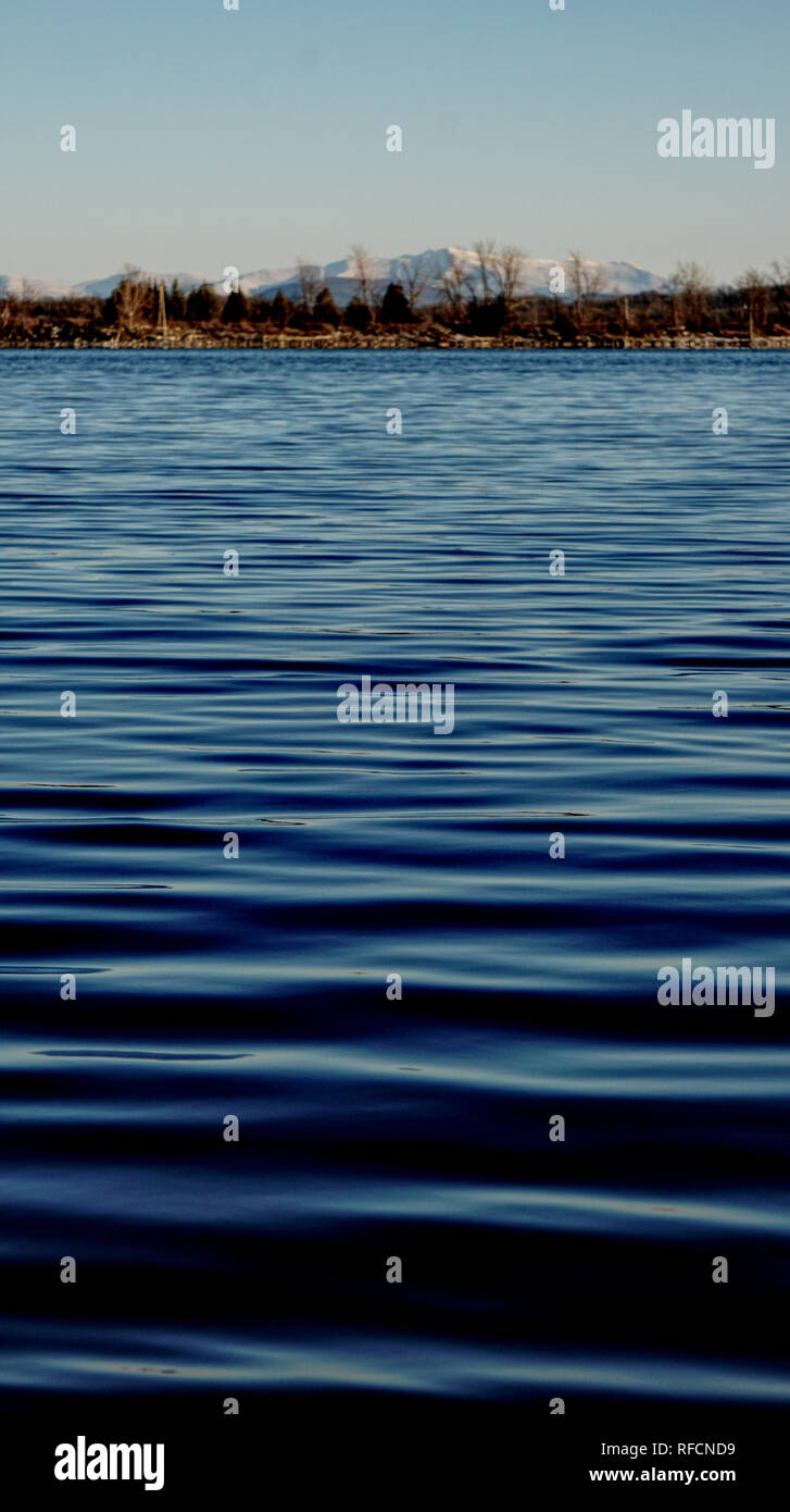 Le Vermont est un bel endroit à visiter, mais ne pas y vivre Banque D'Images