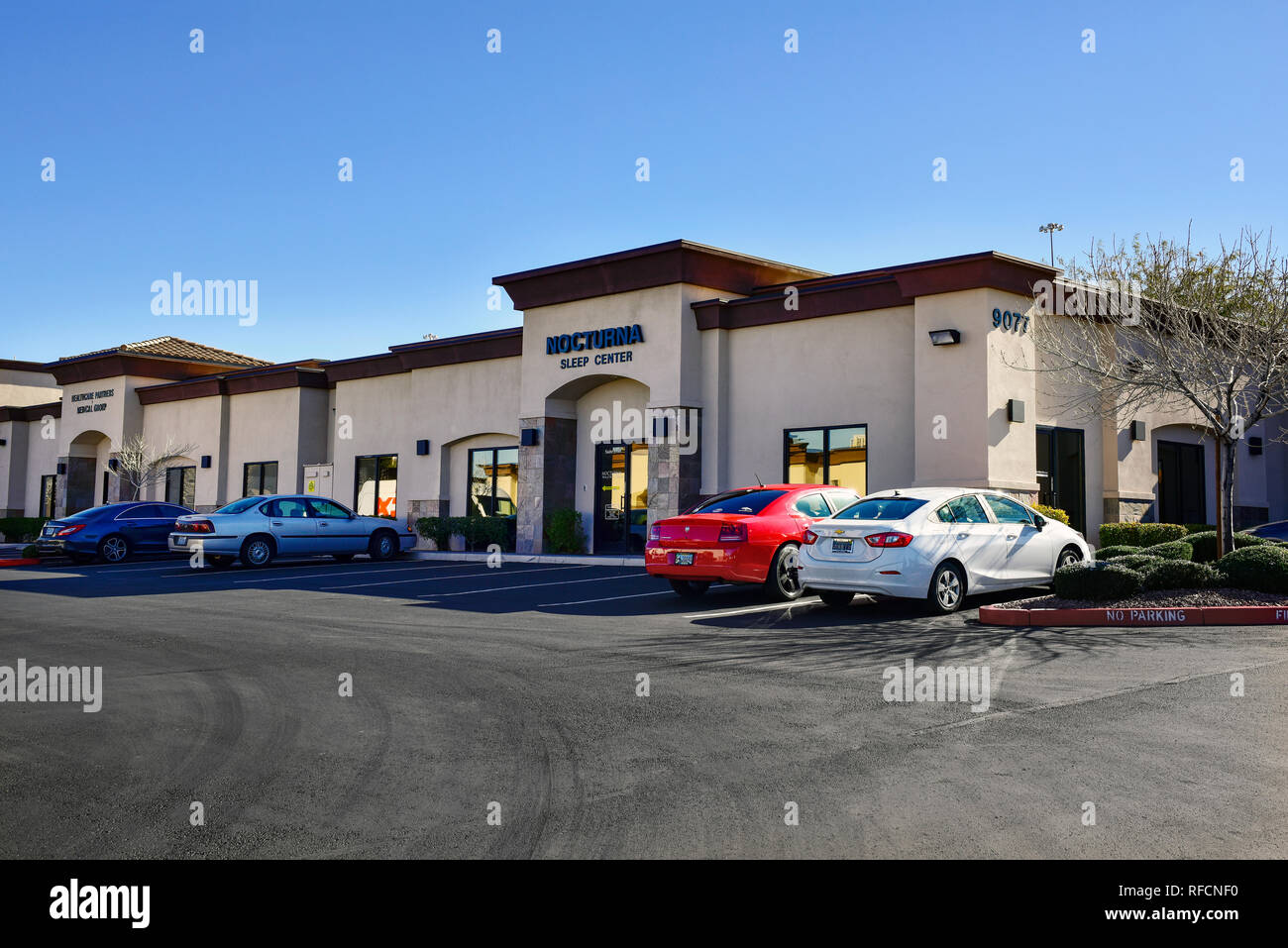Henderson Nevada commerciale Banque D'Images