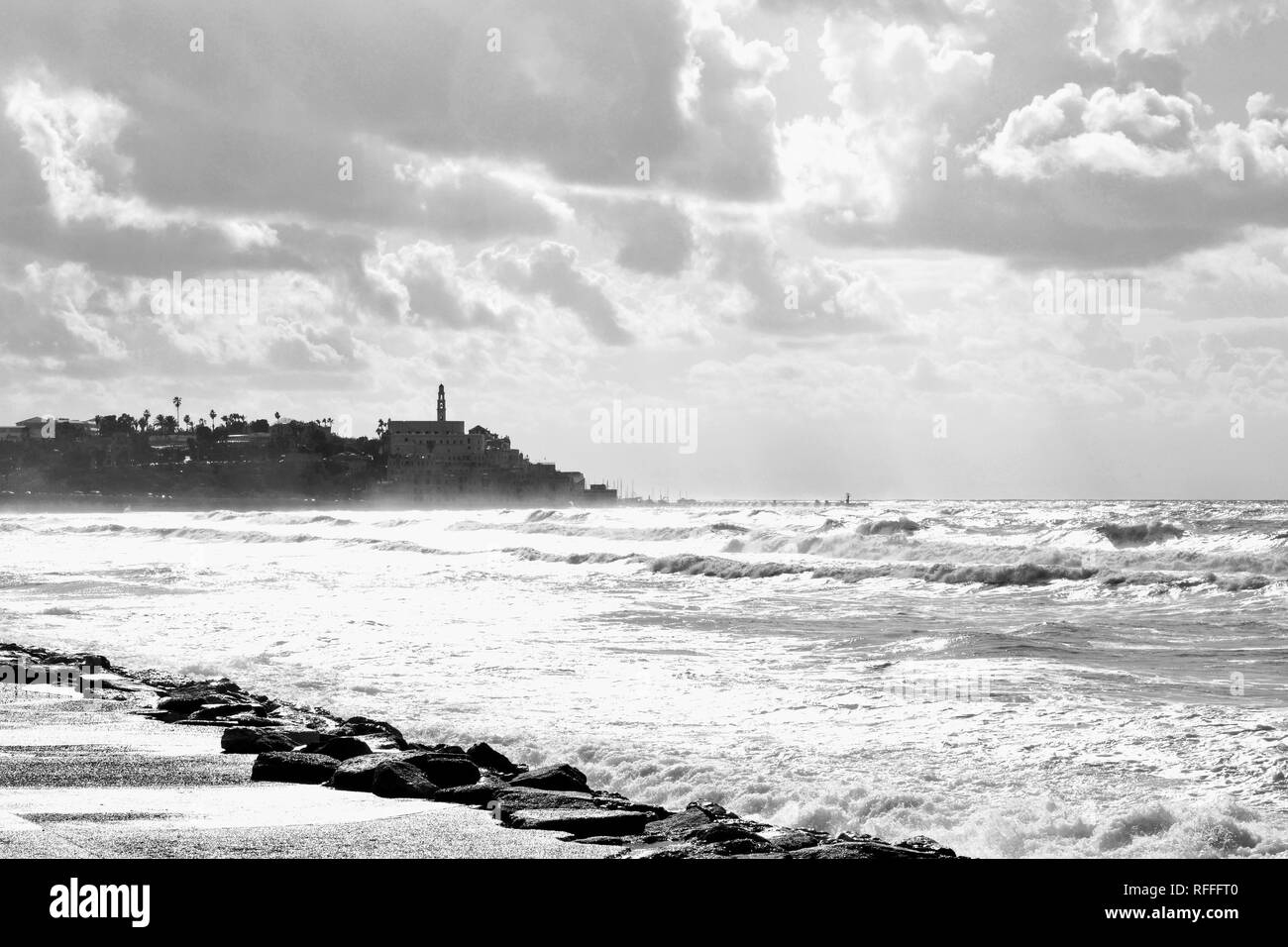 La vieille ville de Jaffa, Tel Aviv Yafo, Israël Banque D'Images