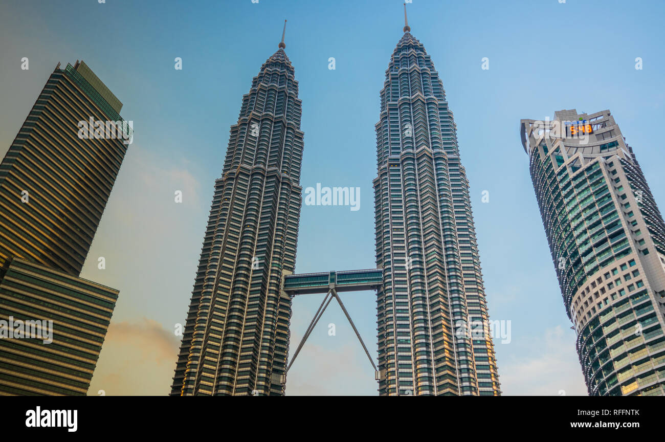 Le Centre de Kuala Lumpur (KLCC), Malaisie Banque D'Images