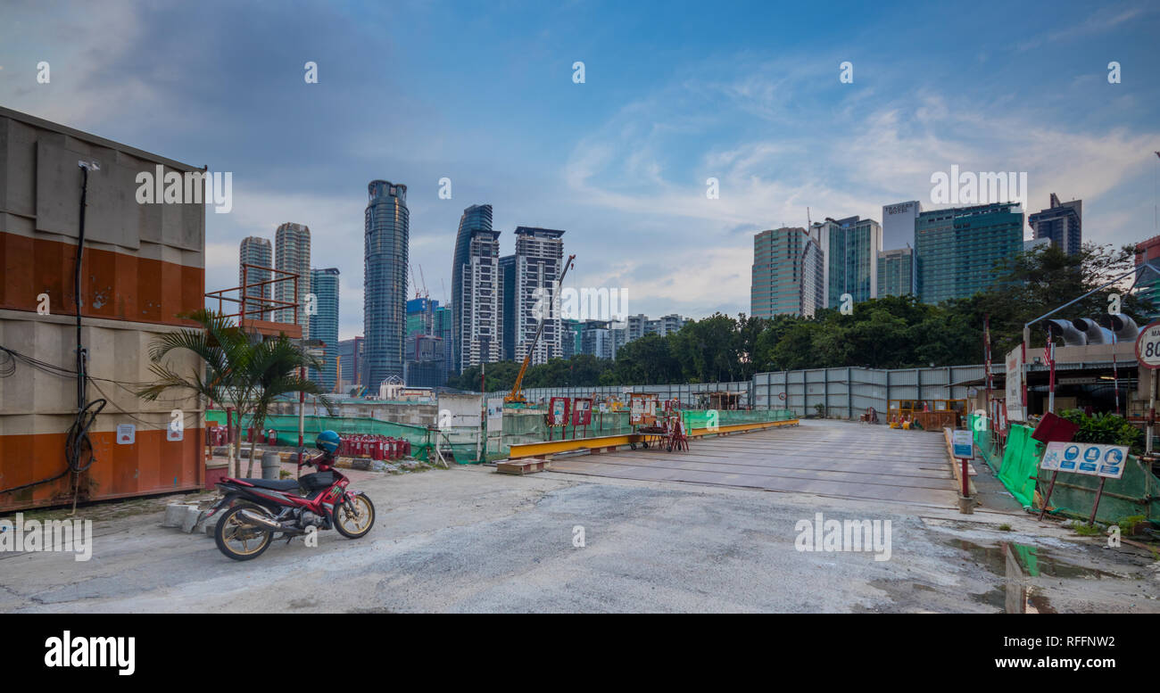 Le Centre de Kuala Lumpur (KLCC), Malaisie Banque D'Images