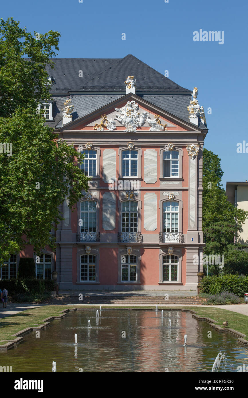 Jardin du Palais, palais électoral, Trèves, Rhénanie-Palatinat, Allemagne, Trèves. Rhénanie-palatinat, Allemagne I Kurfürstliches Palais, Palastgarten, Tri Banque D'Images