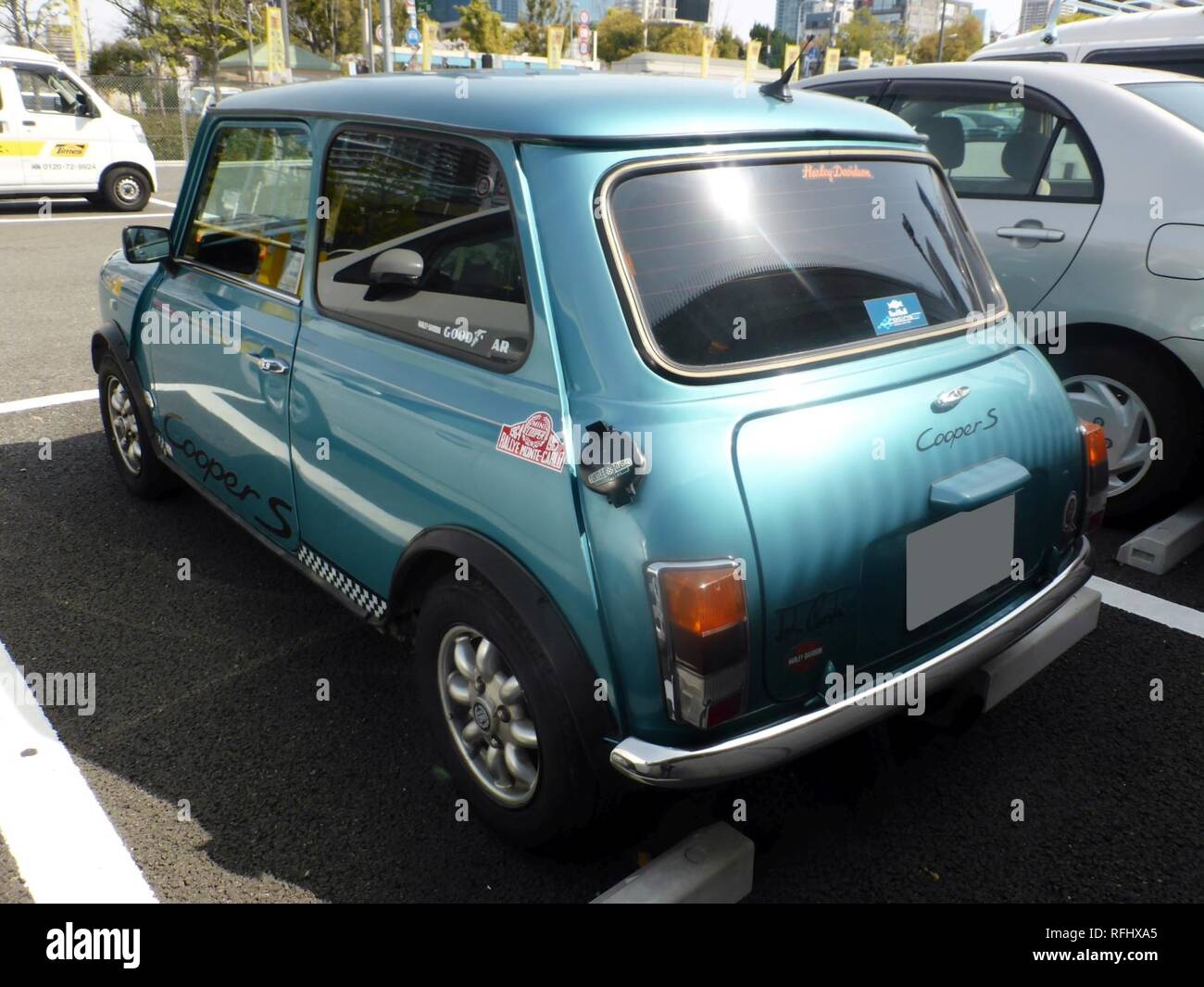 Austin Mini Cooper S Arrière Banque Dimages Photo Stock 233348477