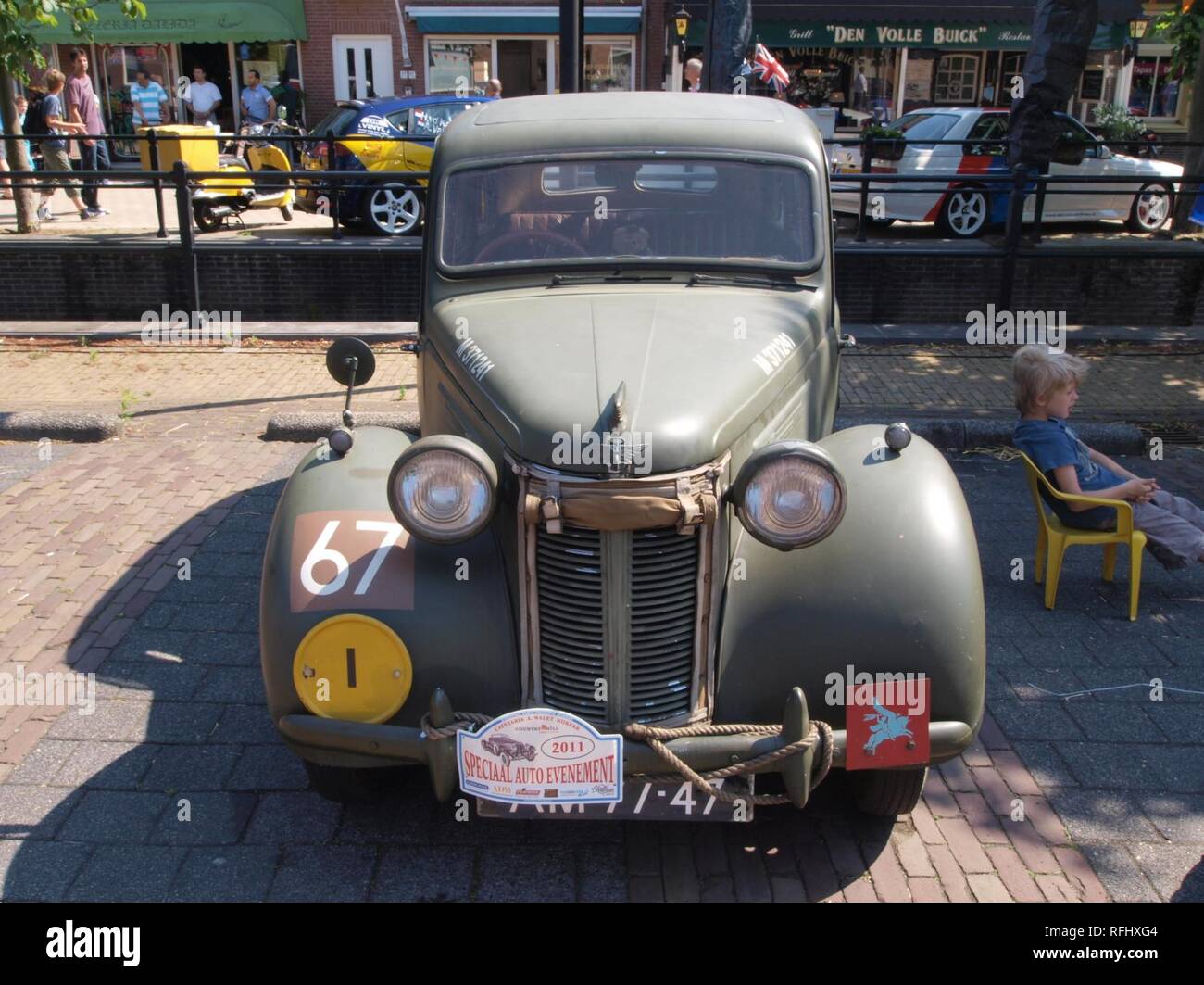 Austin 10 salon à votre auto SPECIAAL Evenement Nijkerk 2011, pic1. Banque D'Images