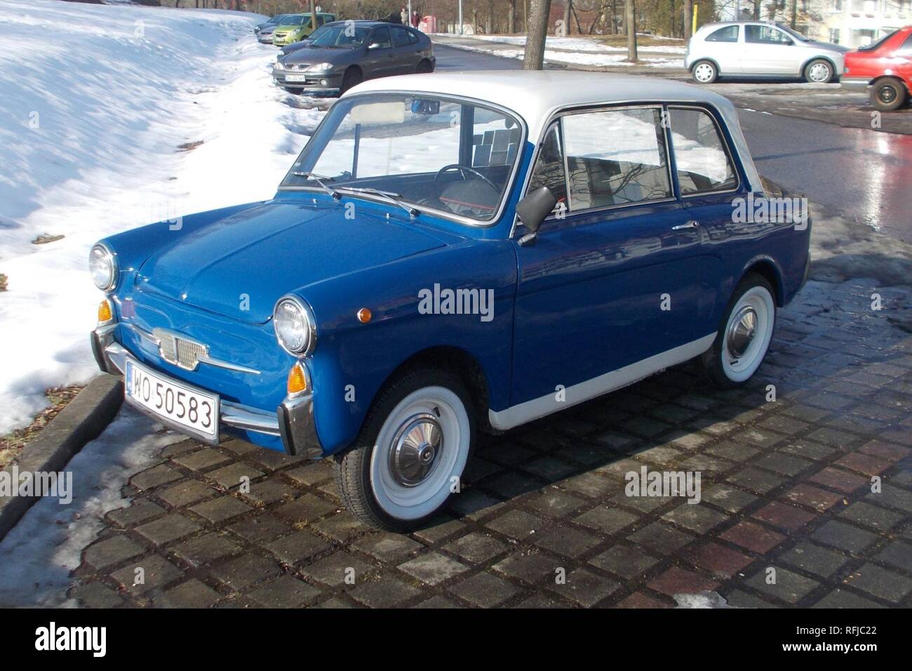 Autobianchi Bianchina Berlina - Radebeul 2. Banque D'Images