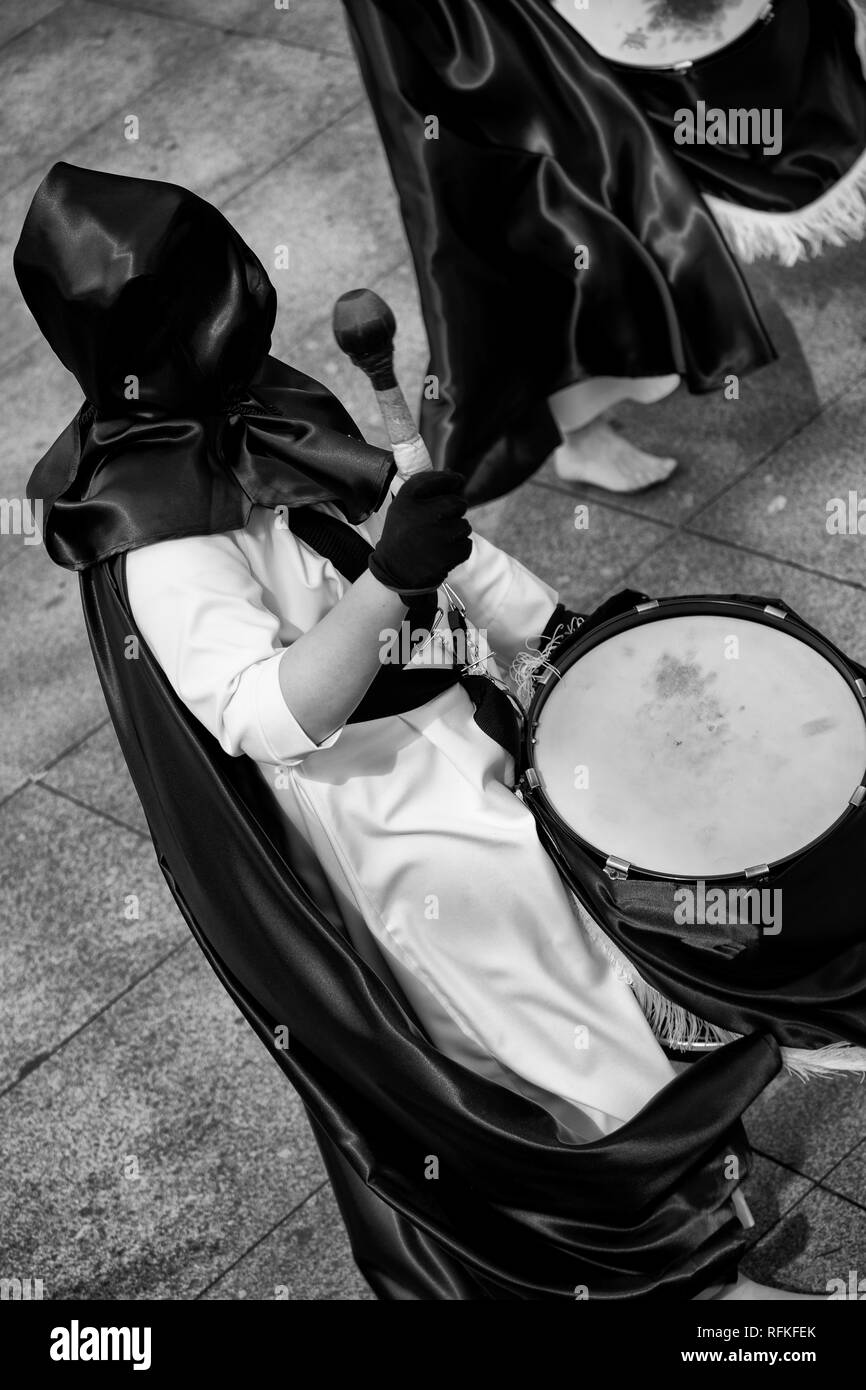 Procesion. La semaine sainte. Banque D'Images