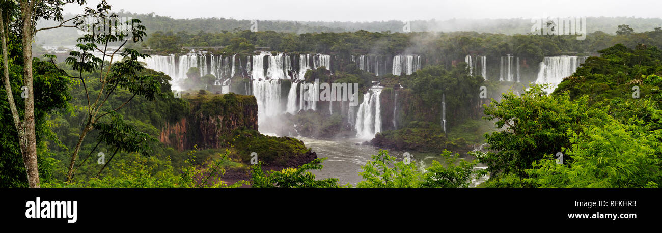 Chutes d’Iguazu Banque D'Images