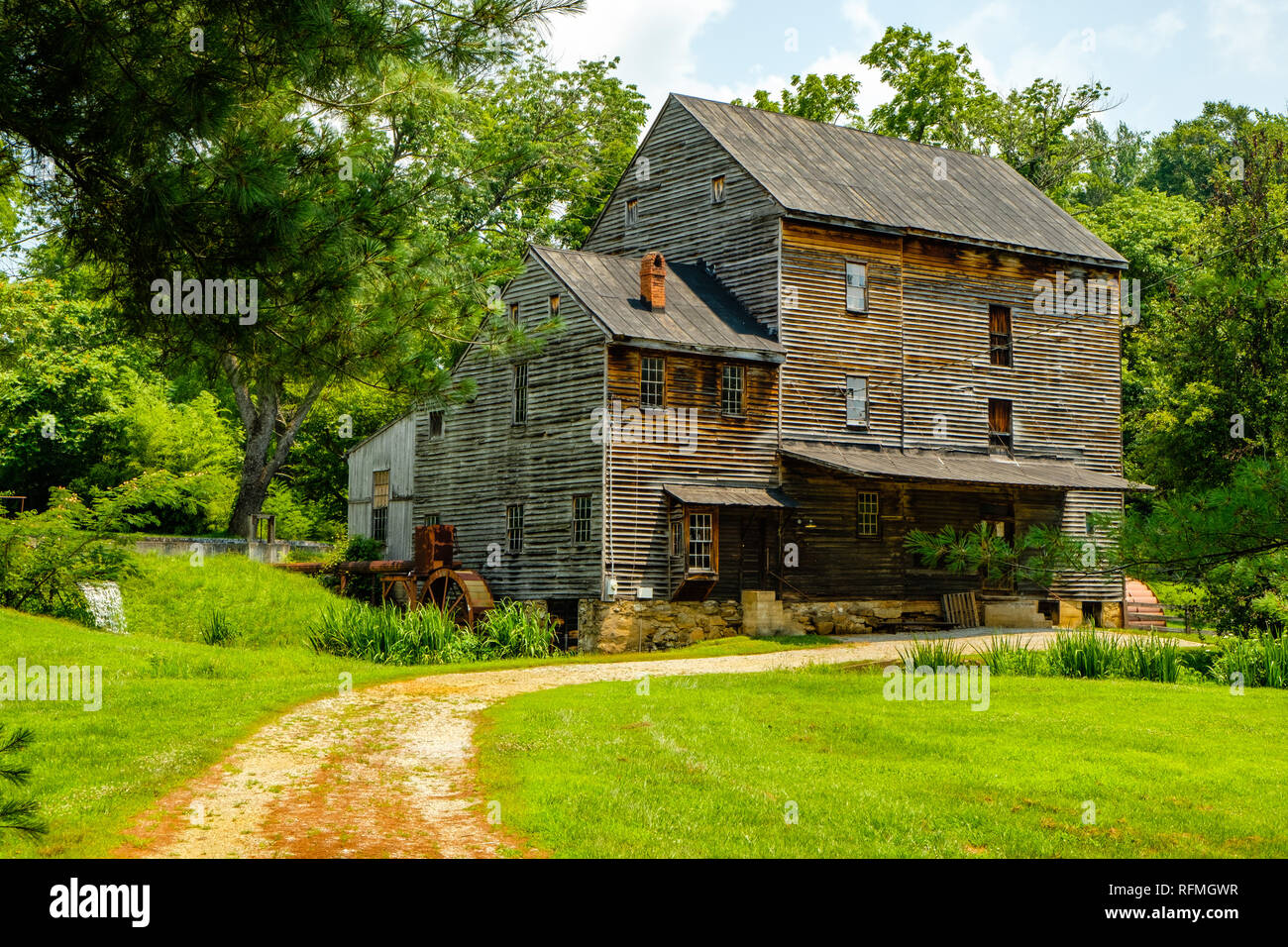 Woodsons Mill, 3211, Virginie Roseland Road Lowesville Banque D'Images