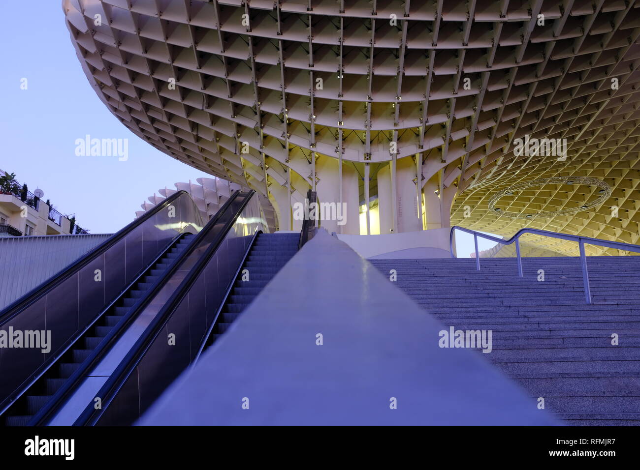 Metropol Parasol Mushroom Canopy Las Setas de la Encarnación Seville Espagne Banque D'Images