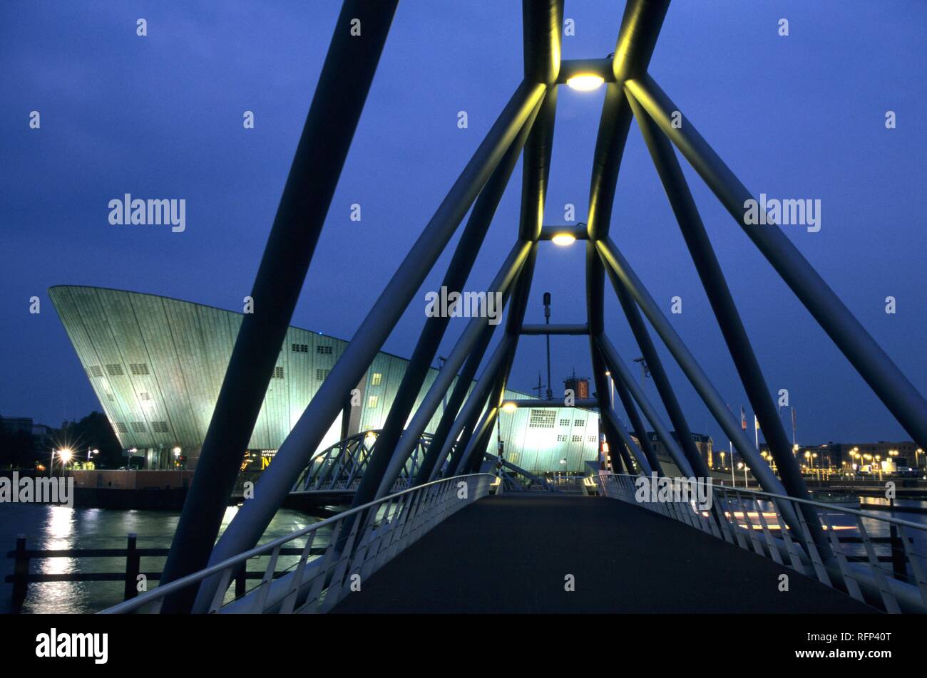 NEMO, Amsterdam, Pays-Bas Banque D'Images