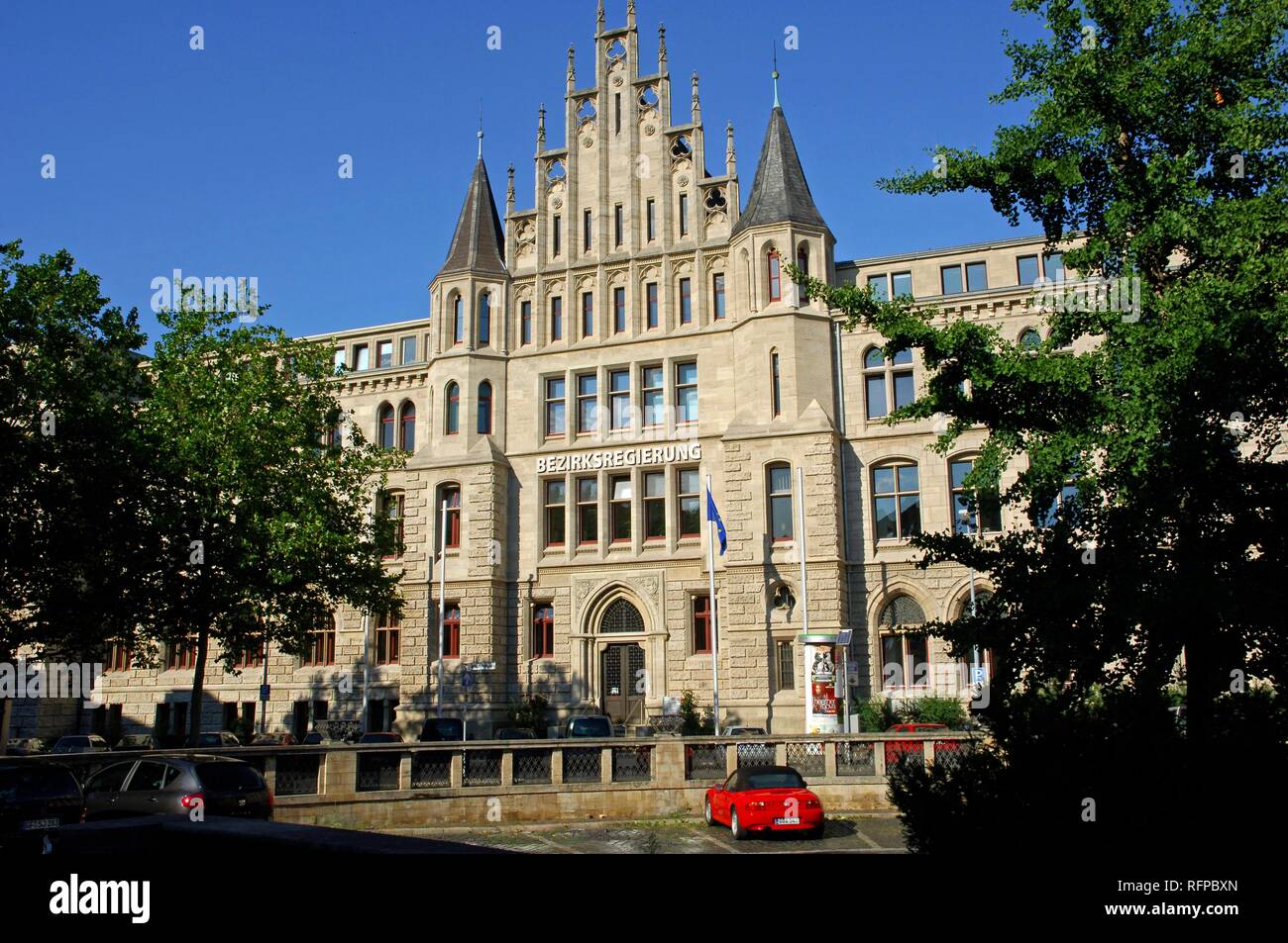 Le bâtiment du gouvernement du district, Brunswick, Basse-Saxe, Allemagne Banque D'Images