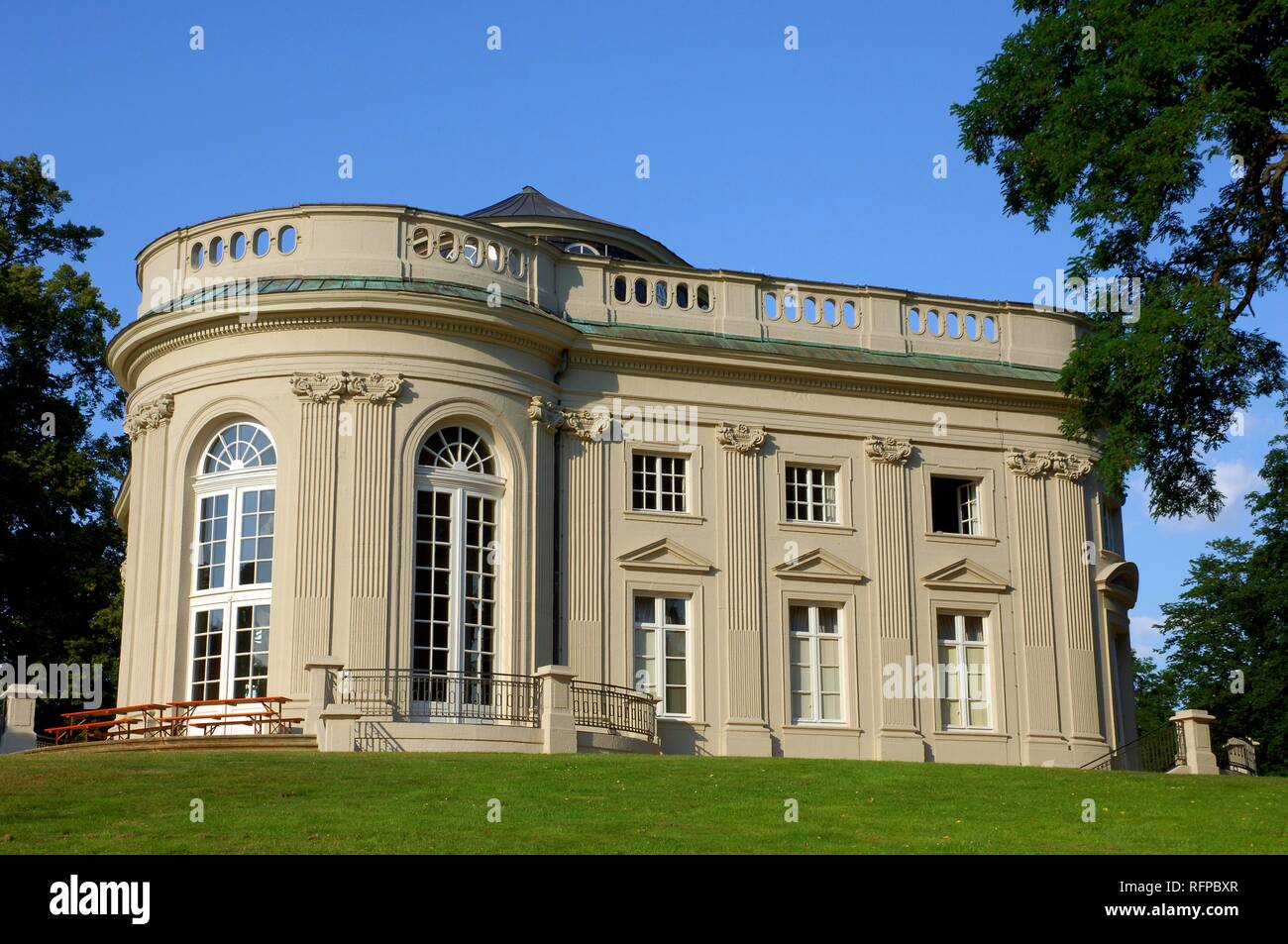 Château de Richmond princess Augusta, Brunswick, Basse-Saxe, Allemagne Banque D'Images