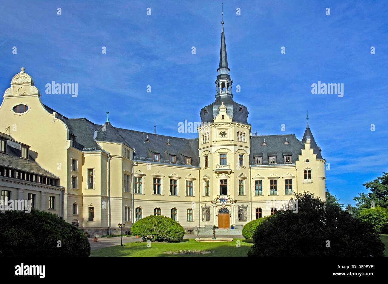 Château Lohme, Rügen, Mecklembourg-Poméranie-Occidentale, Allemagne Banque D'Images