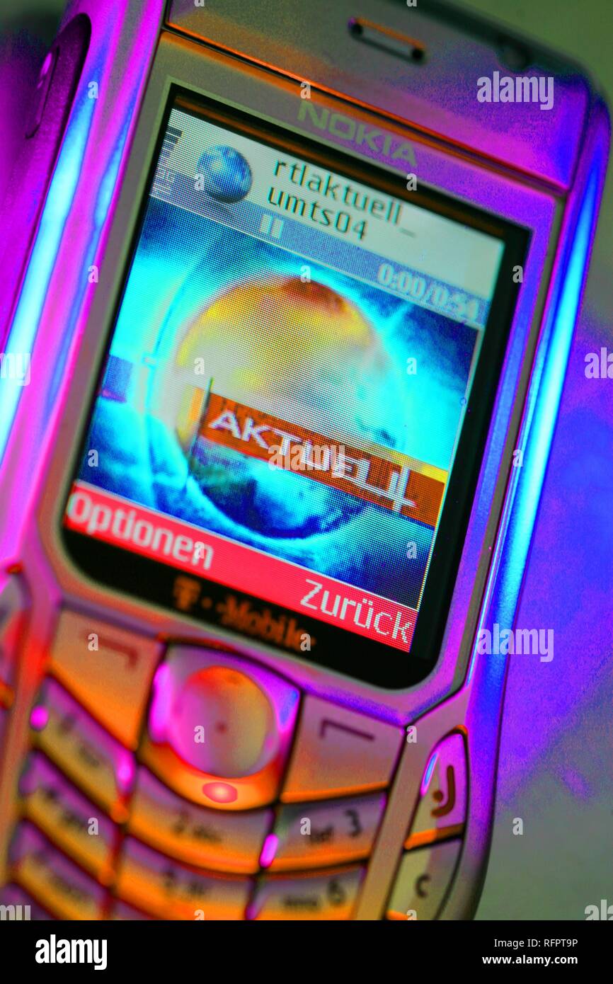 DEU, République fédérale d'Allemagne : votre téléphone portable avec la technologie UMTS. Banque D'Images