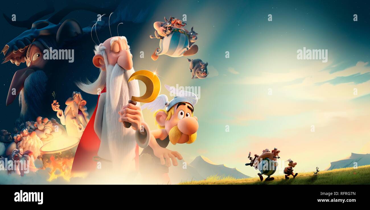 Astérix le secret de la potion magique Banque de photographies et d