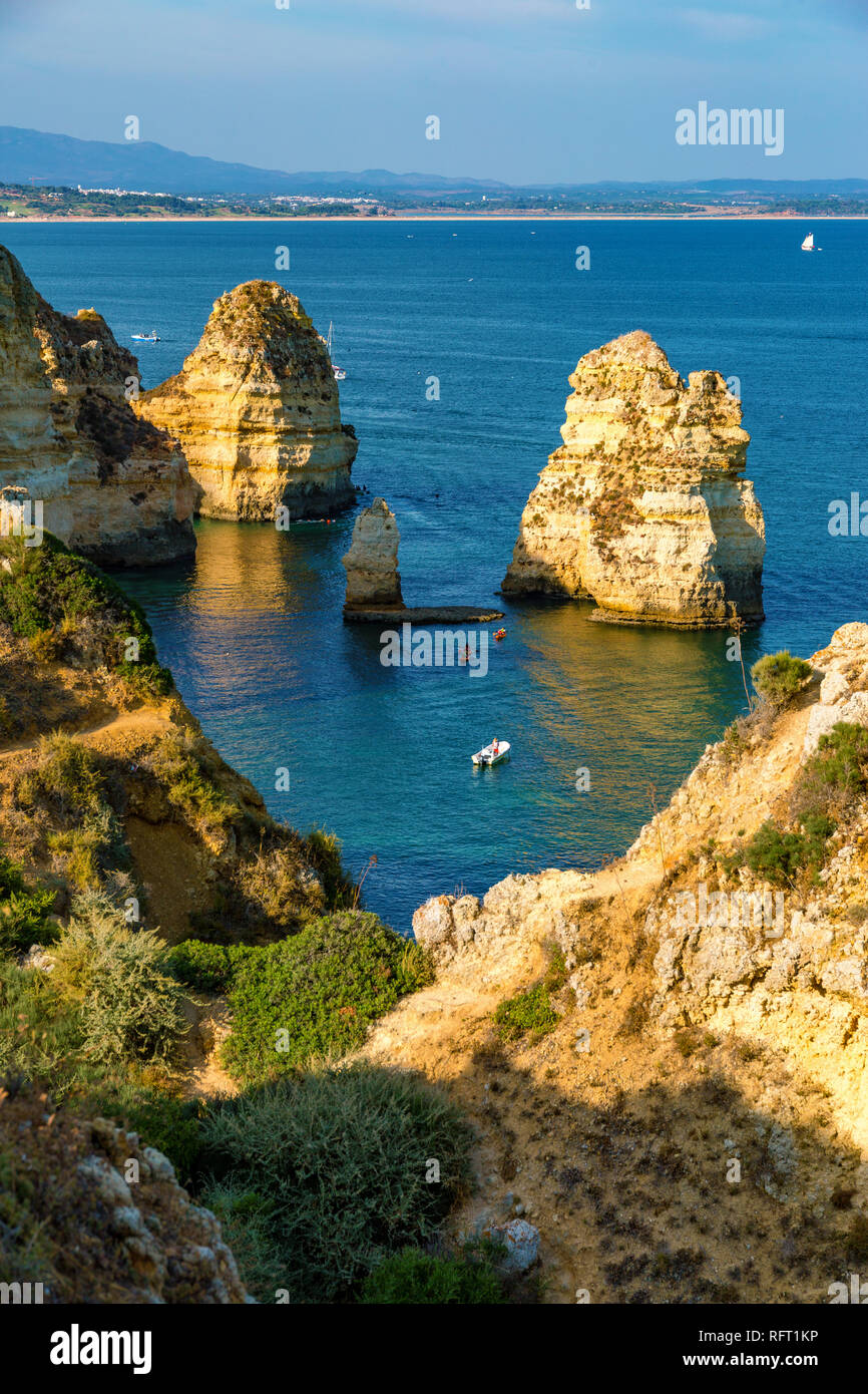 Algarve, matin scenics. Le Portugal, l'Europe Banque D'Images