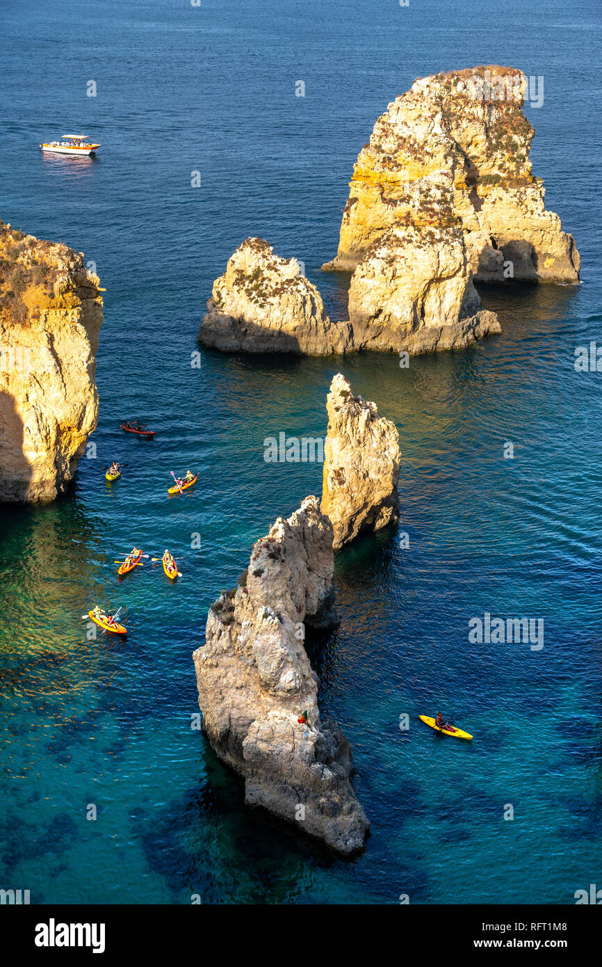 Algarve, matin scenics. Le Portugal, l'Europe Banque D'Images