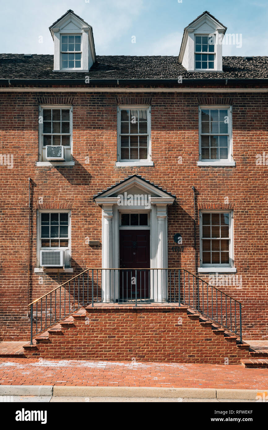 Bruin's Prison d'esclaves, à Alexandria, en Virginie Banque D'Images