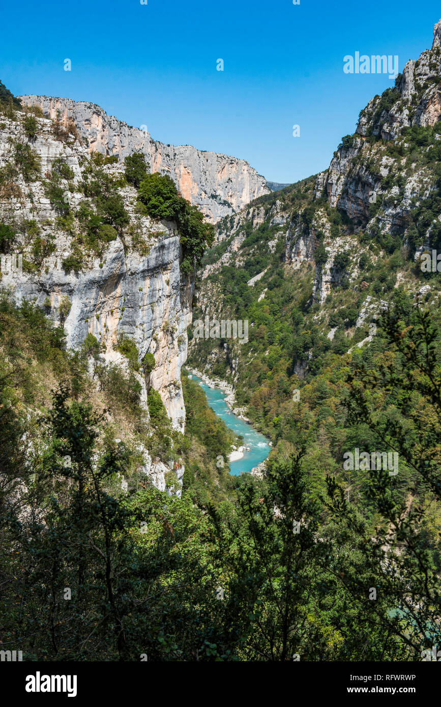 Les Gorges du Verdon (04), Alpes de Haute Provence, Sud de la France, Europe Banque D'Images