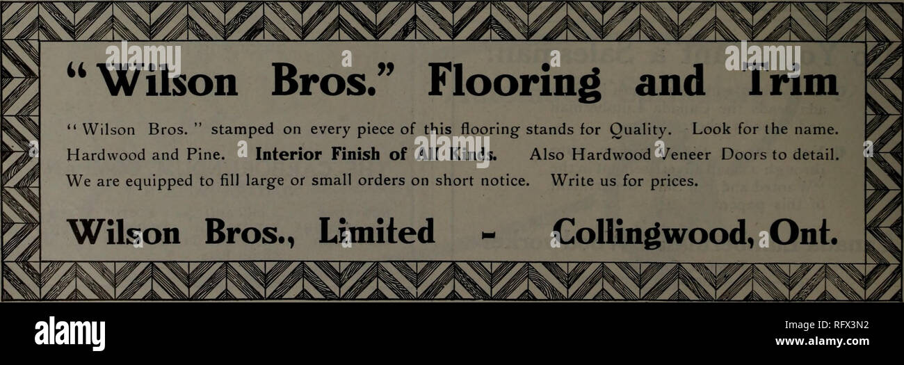 . Industries canadiennes forestières Juillet-décembre 1915. L'exploitation forestière ; les forêts et la foresterie ; Produits forestiers ; l'industrie de pâte de bois ; industries du bois. CANADA 54 Menuisier bûcheron et le 15 août 1919 INDEX ALPHABÉTIQUE POUR LES ANNONCEURS Adams Lancer &AMP ; Moteur Co... Plume d'Alaska &AMP ; Down Co... Amer. Woodworking Mach. Co. Anderson &AMP ; Co. C. G Auger &AMP ; Fils Austin &AMP ; Nicholson ... " Disston &AMP ; fils, Henry Dodge Société Mfg Co Courroies Dominion Dominion Donogh Règlement sur le bois de &AMP ; Co., John Dudley, A. N Moteur Dunbar &AMP ; Foundry Co. E 53 Eagle Lumber Company 4868 Eckardt Com Banque D'Images