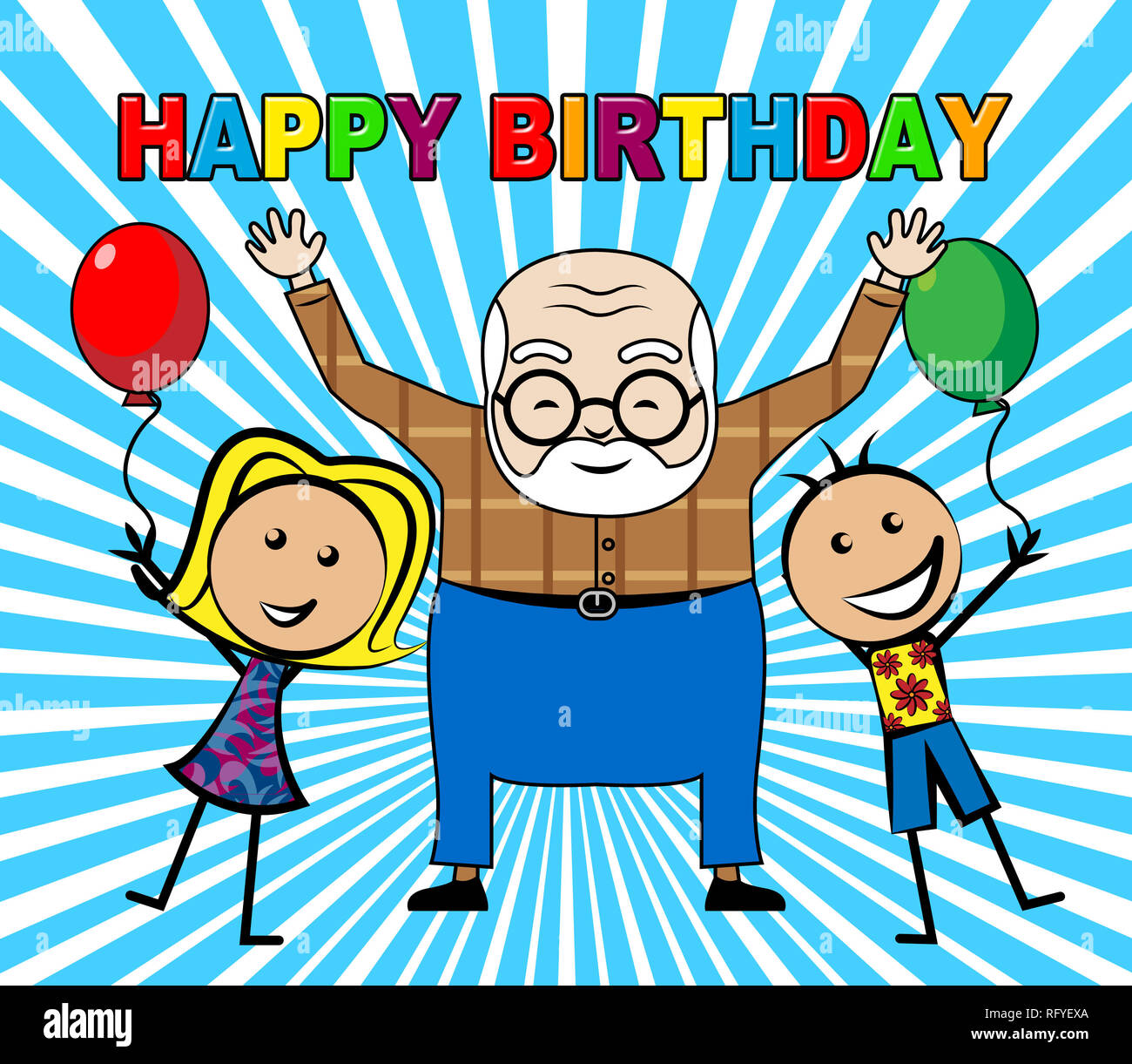 Joyeux Anniversaire Grand Pere Sourit Comme Surprise D Accueil Pour Grand Pere Meilleurs Vœux A Grand Pere 3d Illustration Photo Stock Alamy Joyeux Anniversaire Grand Pere Sourit Comme Surprise D Accueil Pour Grand Pere Meilleurs Vœux A Grand Pere 3d Illustration Photo Stock Alamy