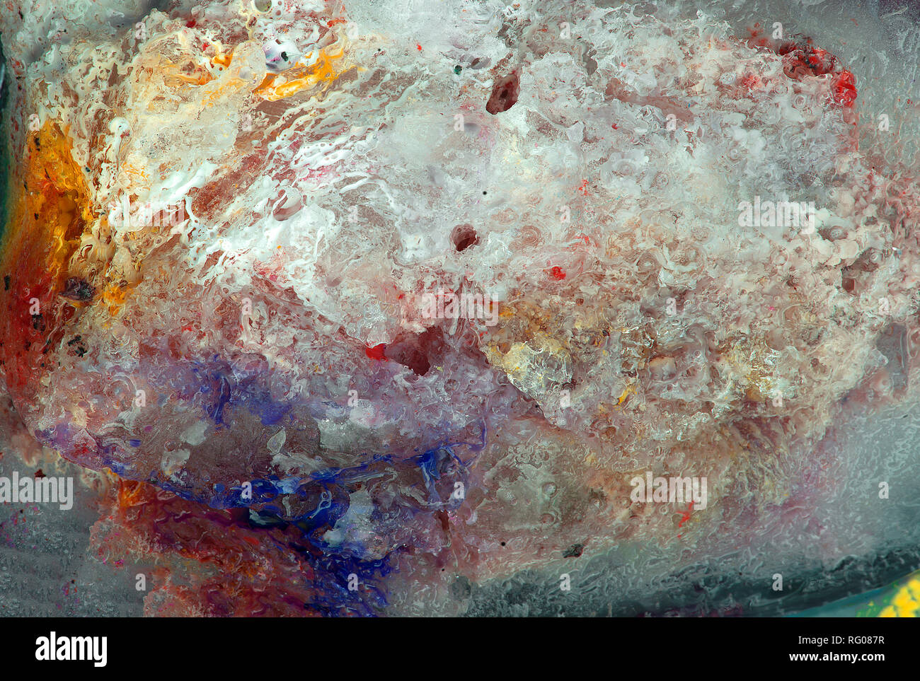 Couleur (anglais américain), ou la couleur du Commonwealth (Anglais), est la caractéristique de la perception visuelle humaine décrite par catégories, avec des couleurs Banque D'Images