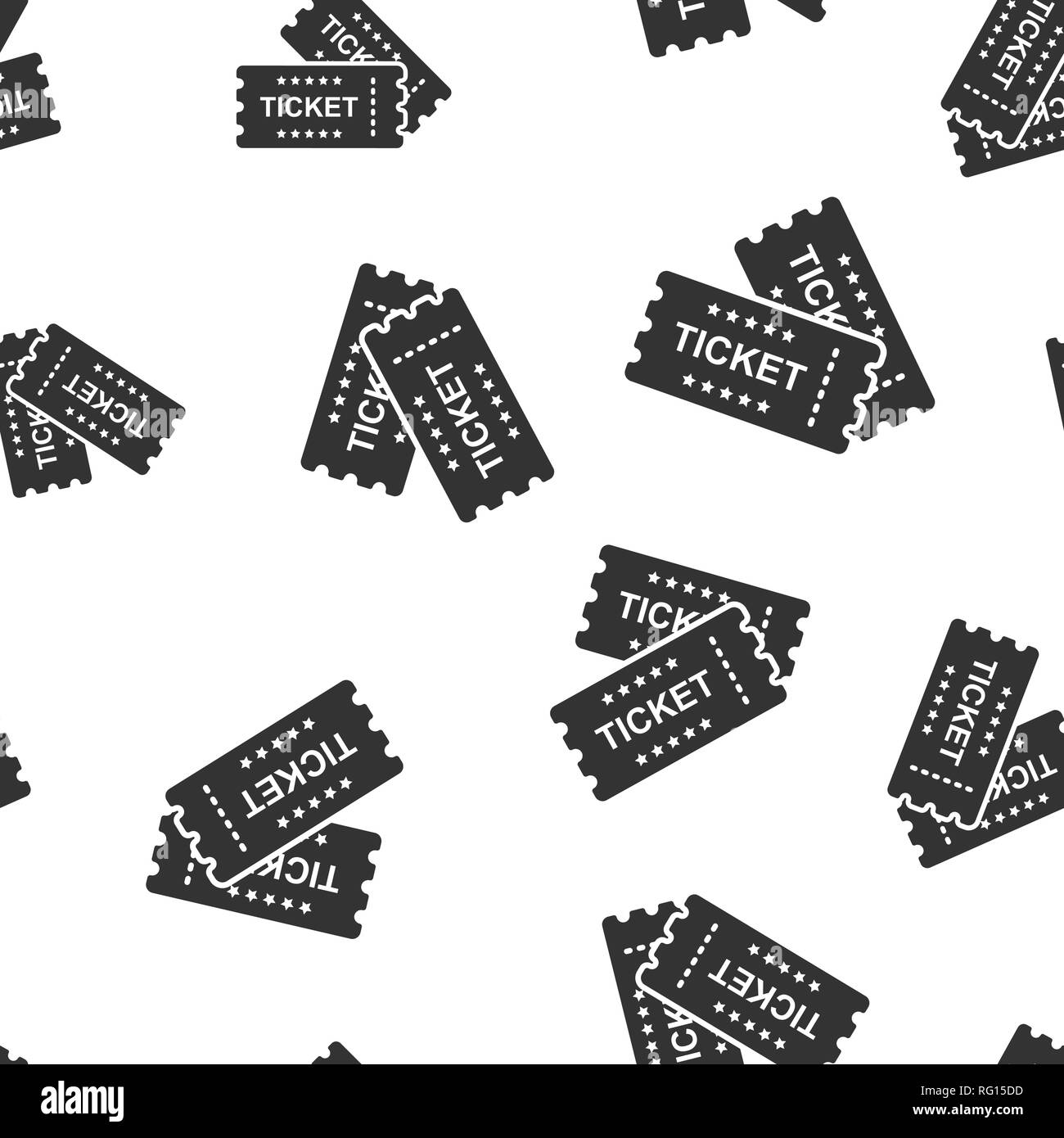 Ticket de cinéma sans icône. Admettre un coupon d