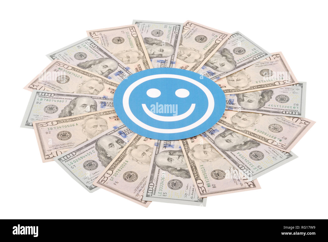 Sourire sur les visages de l'argent. mandala kaleidoscope Résumé Contexte de l'argent trame répéter mandala circle. Banque D'Images