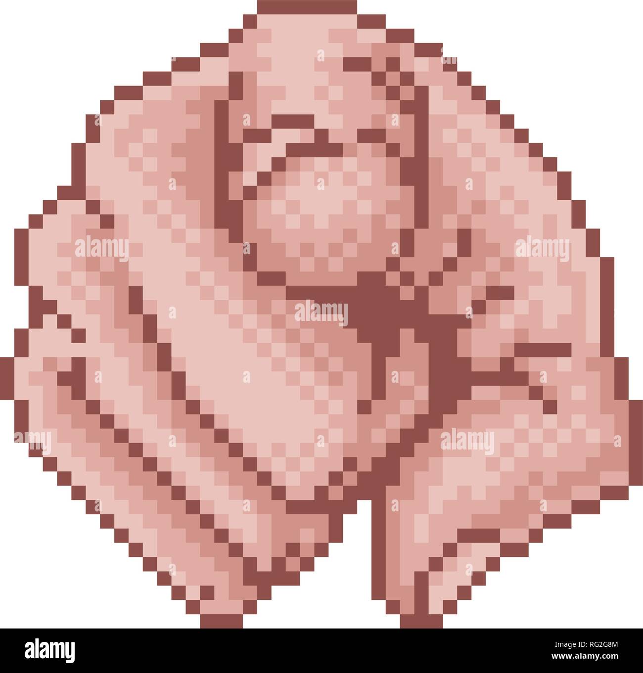 Main pointée Pixel Art Jeux Vidéo jeu Kartunov Illustration de Vecteur