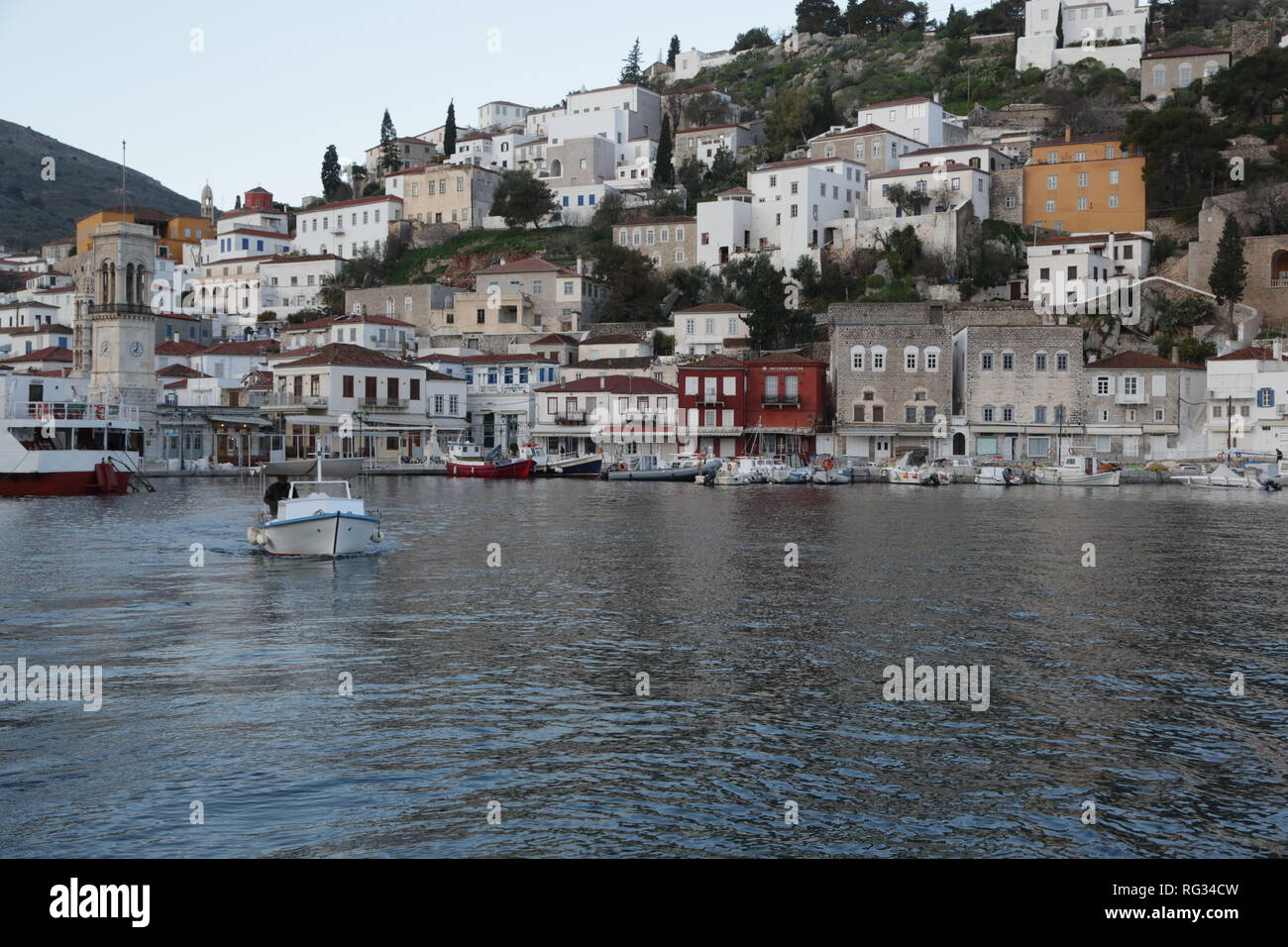 Hydra, Grèce, île grecque Banque D'Images