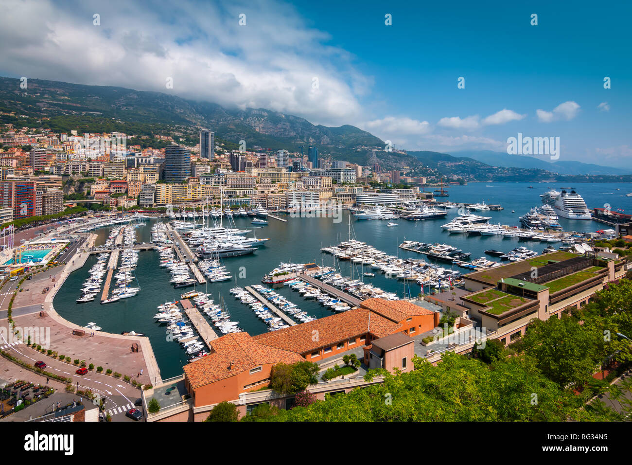 Port de Monaco Banque D'Images