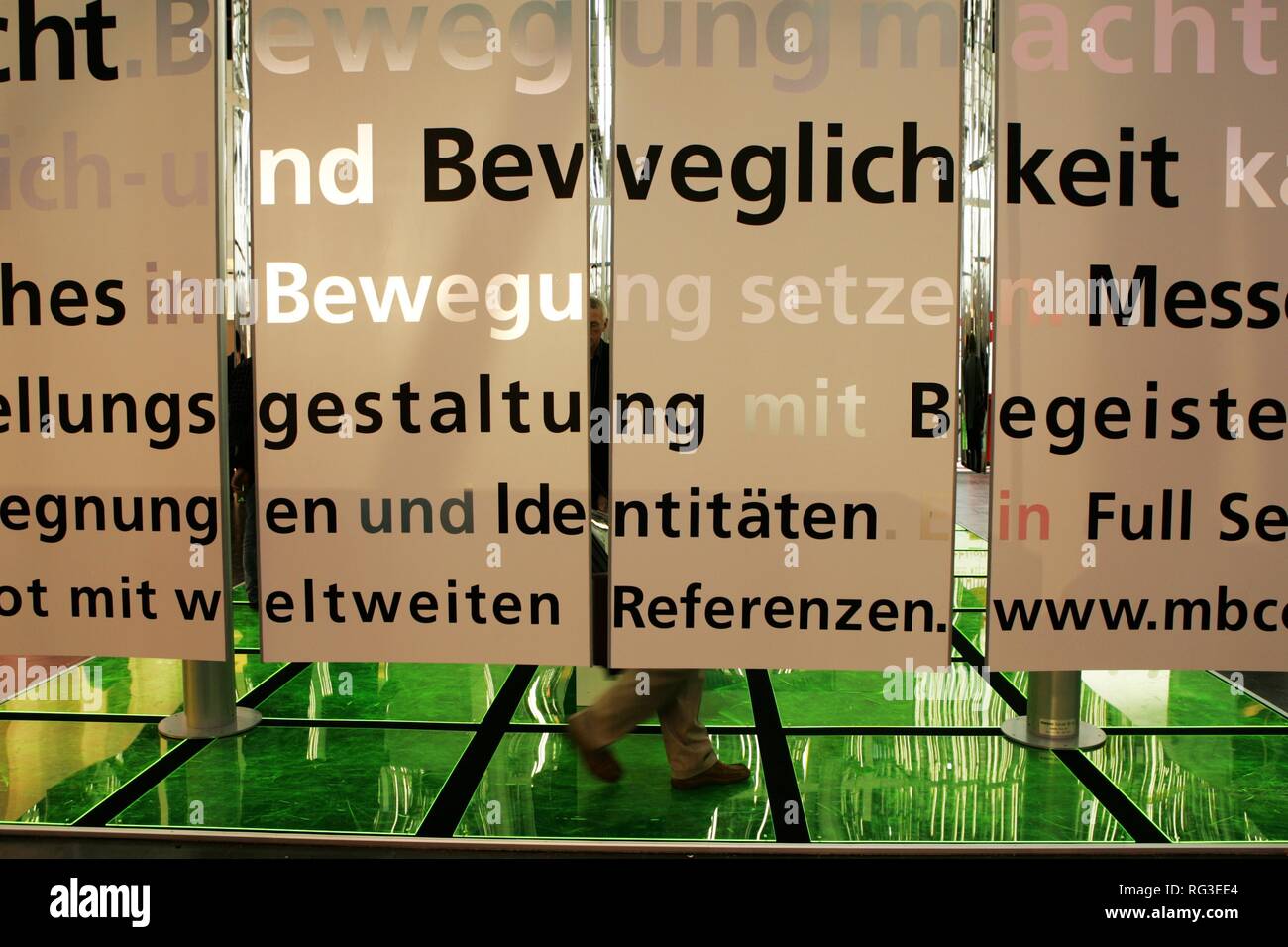 DEU, Allemagne, Düsseldorf.  : Euroshop, salon professionnel pour l'aménagement, l'équipement de magasin, visual merchandising, Promotion Banque D'Images