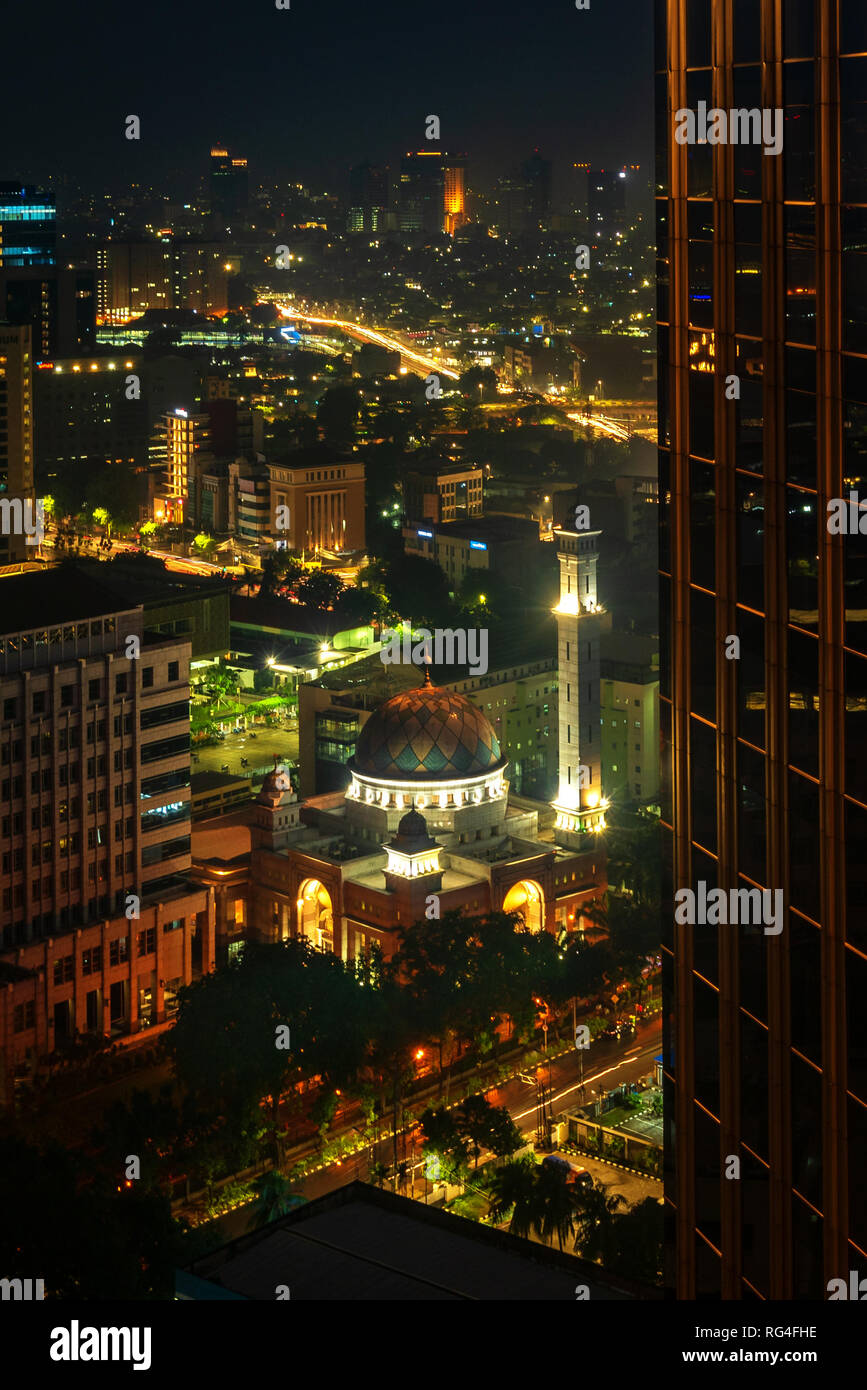 Mosquée Baitul Ihsan, Jakarta Banque D'Images