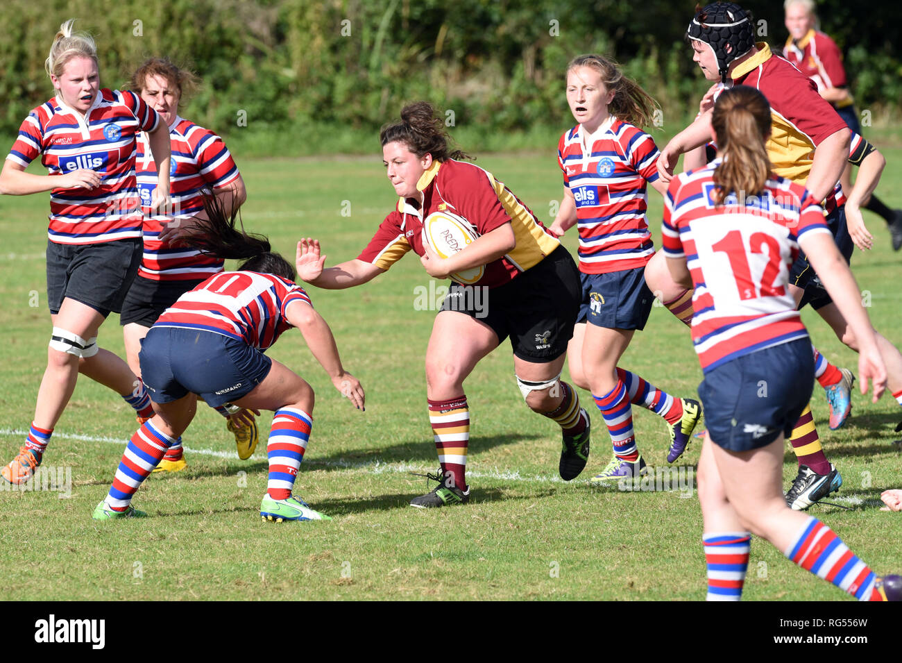 Chers rugby amateur Banque D'Images