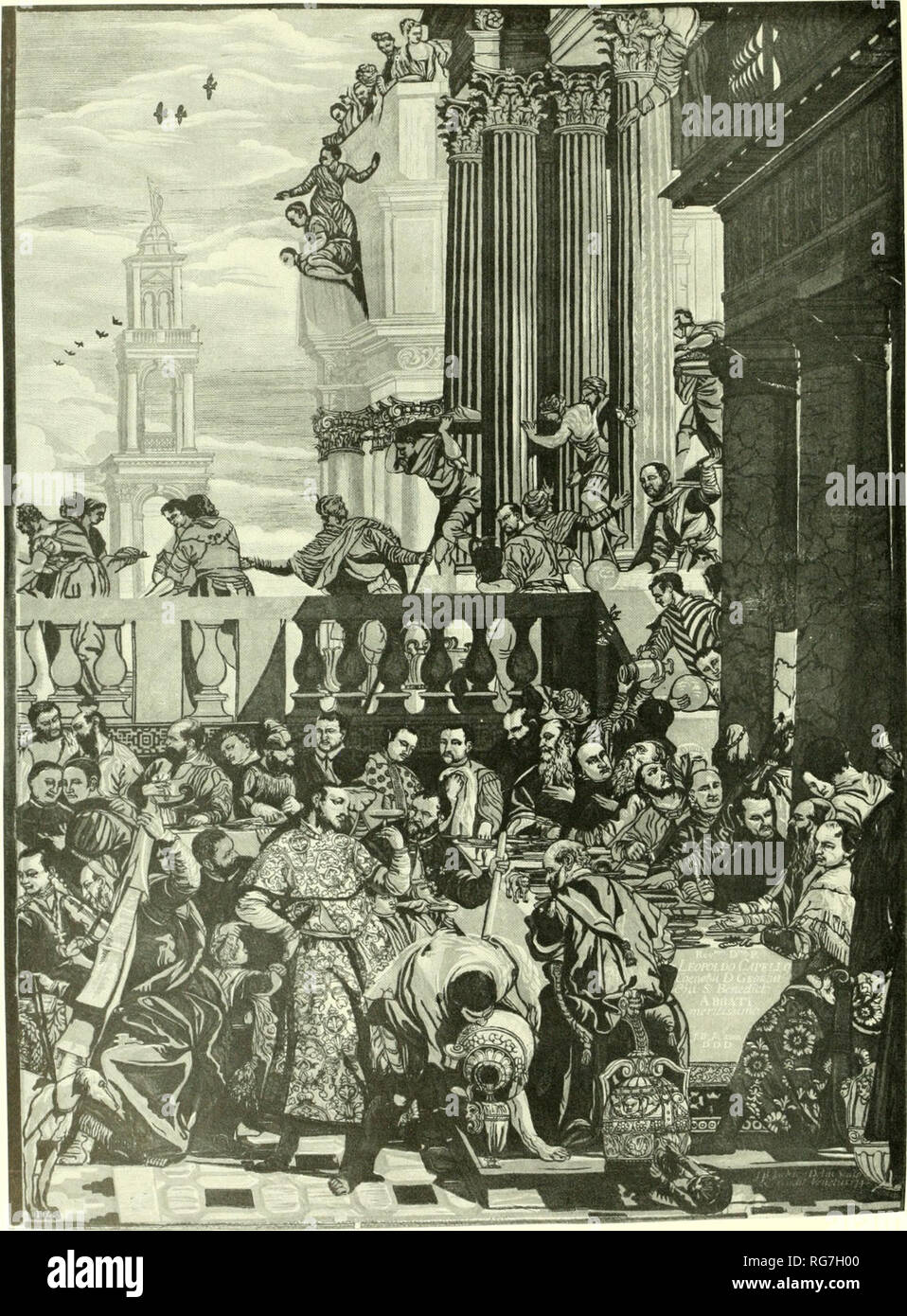 . Bulletin - United States National Museum. La science. 24. Le Makkiage à Cana. Après Veronese, feuille de gauche 124. Veuillez noter que ces images sont extraites de la page numérisée des images qui peuvent avoir été retouchées numériquement pour plus de lisibilité - coloration et l'aspect de ces illustrations ne peut pas parfaitement ressembler à l'œuvre originale.. United States National Museum, Smithsonian Institution, Etats-Unis. Ministère de l'intérieur. Washington : Smithsonian Institution Press, [etc. ] ; Pour la vente par le surint. De Docs. , États-unis Govt Imprimer. L'arrêt. Banque D'Images