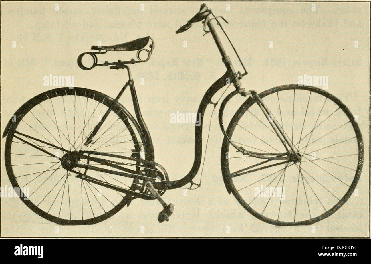 Bicycle 1885 Banque D Image Et Photos Alamy