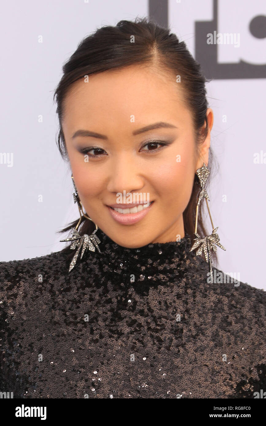 Los Angeles, Californie, USA. 27 Jan, 2019. 27 janvier 2019 - Los Angeles, Californie - Ellen Wong. 25Th Annual Screen Actors Guild Awards tenue au Shrine Auditorium. Crédit photo : Faye Sadou/AdMedia Crédit : Faye Sadou/AdMedia/ZUMA/Alamy Fil Live News Banque D'Images