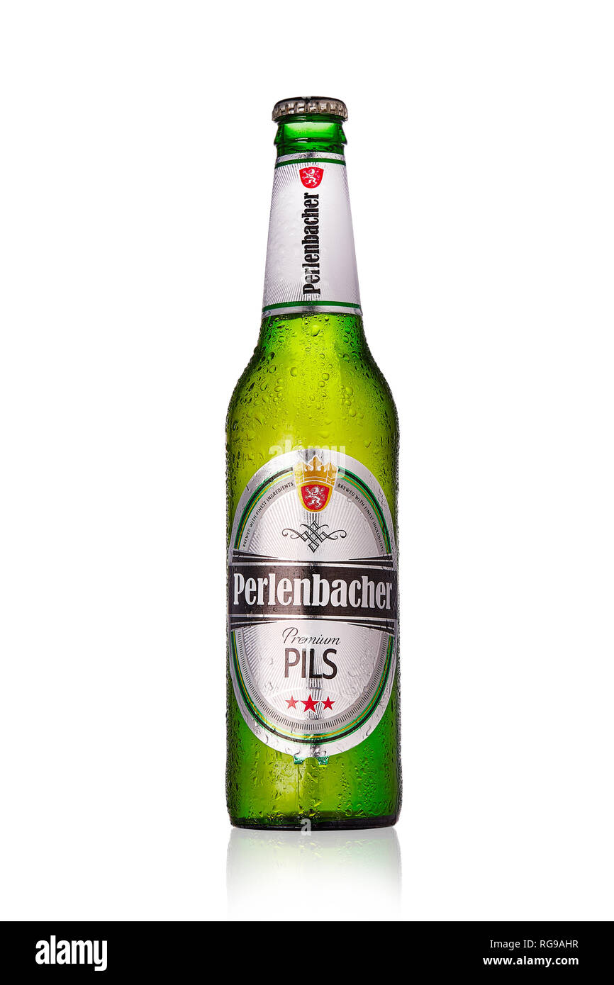 Bouteille de bière, Lidl, Perlenbacher Banque D'Images