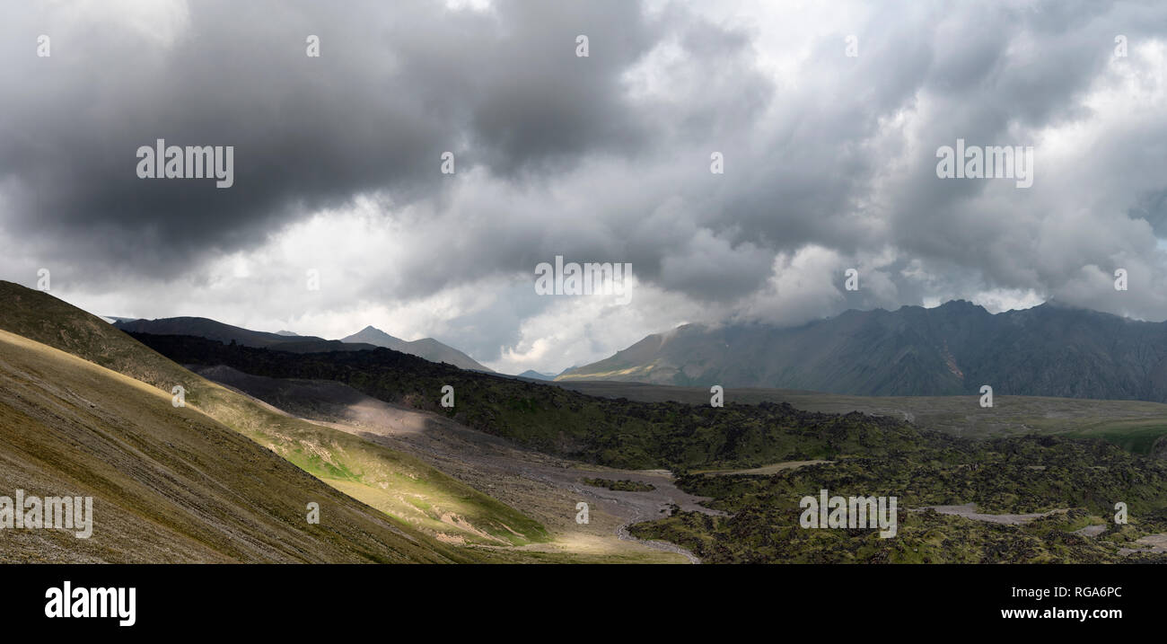 La Russie, la vallée de Baksan, Caucase Banque D'Images
