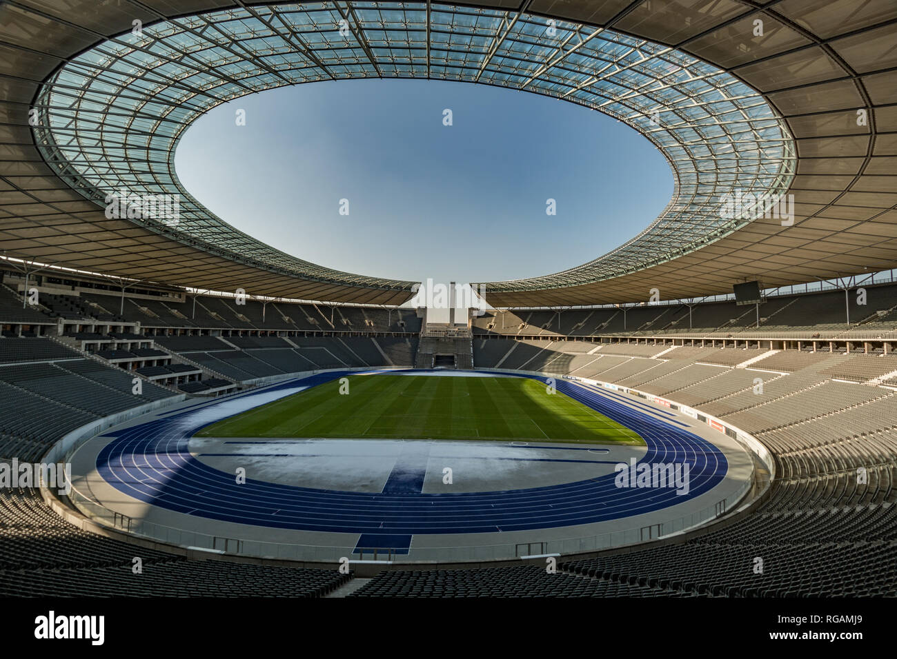 Olympiastadion, Berlin, Allemagne Banque D'Images