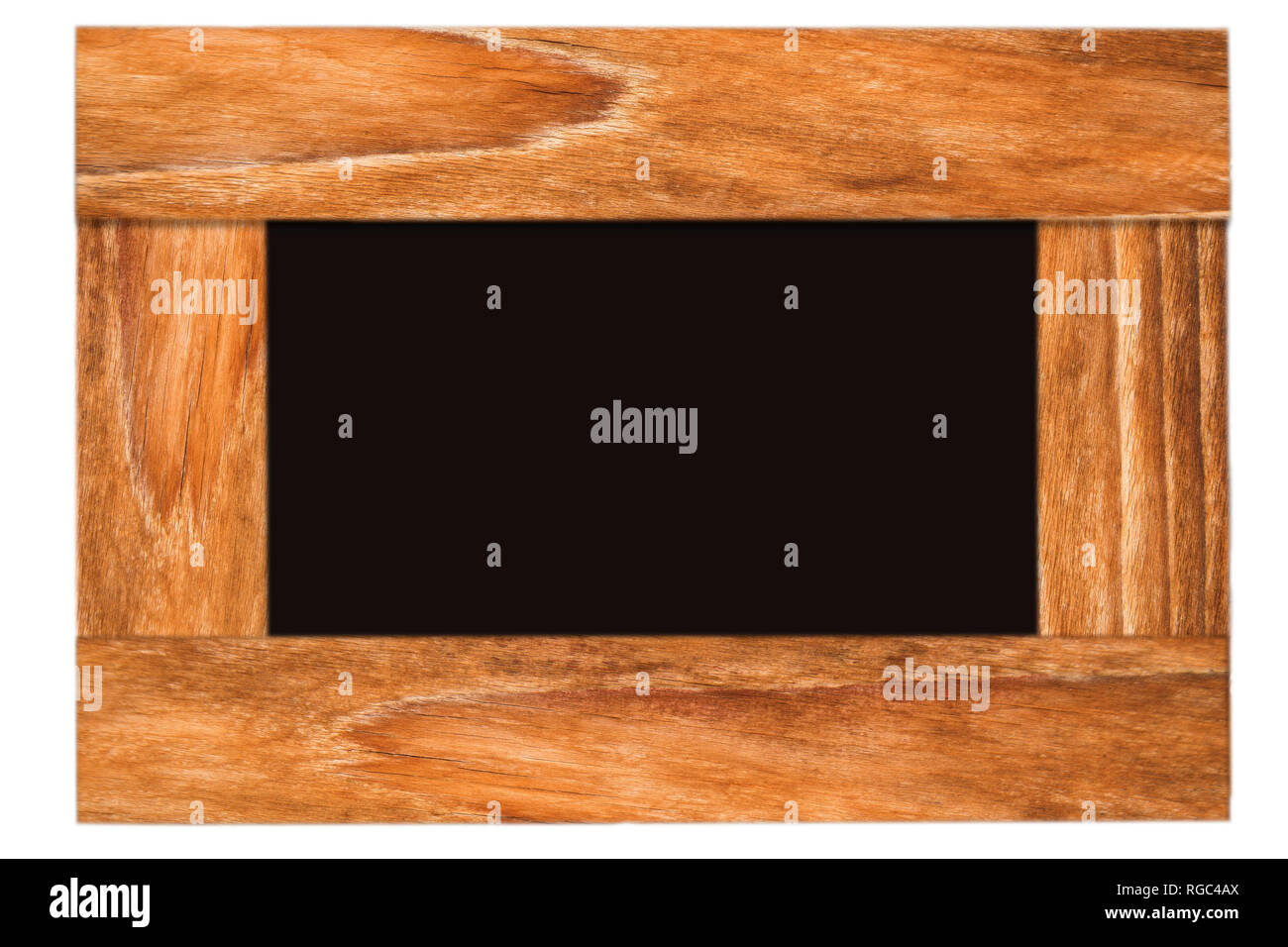 Tableau isolé sur fond blanc Banque D'Images