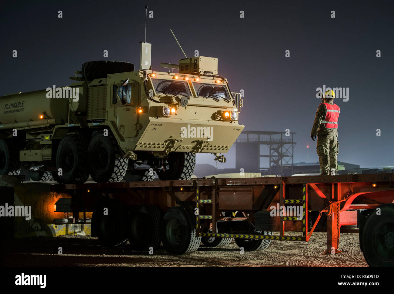 155th armored brigade combat team Banque de photographies et d’images à