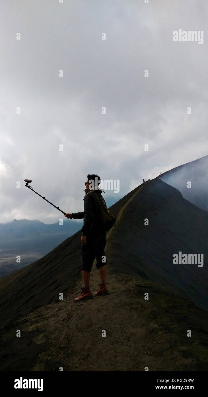 Parc national de Bromo Tengger Semeru Banque D'Images