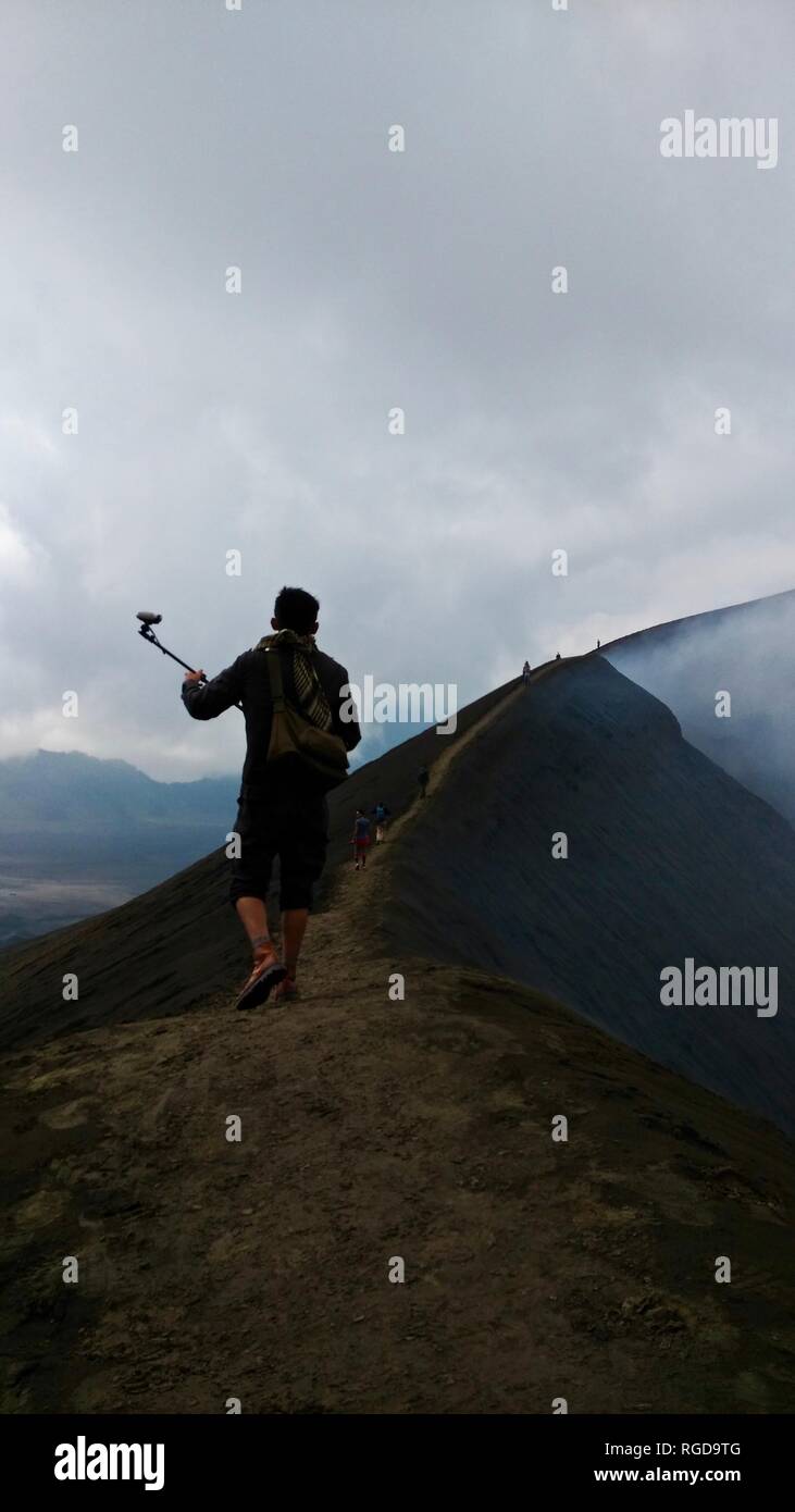 Parc national de Bromo Tengger Semeru Banque D'Images