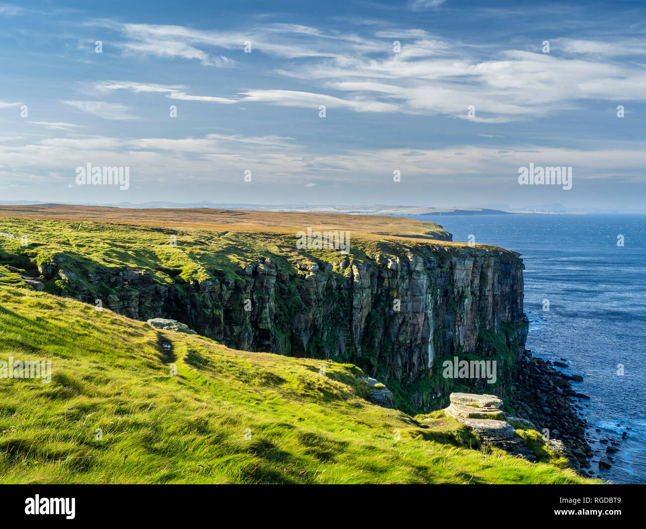 Royaume-uni, Ecosse, Highland, Southland, Dunnet Head Banque D'Images