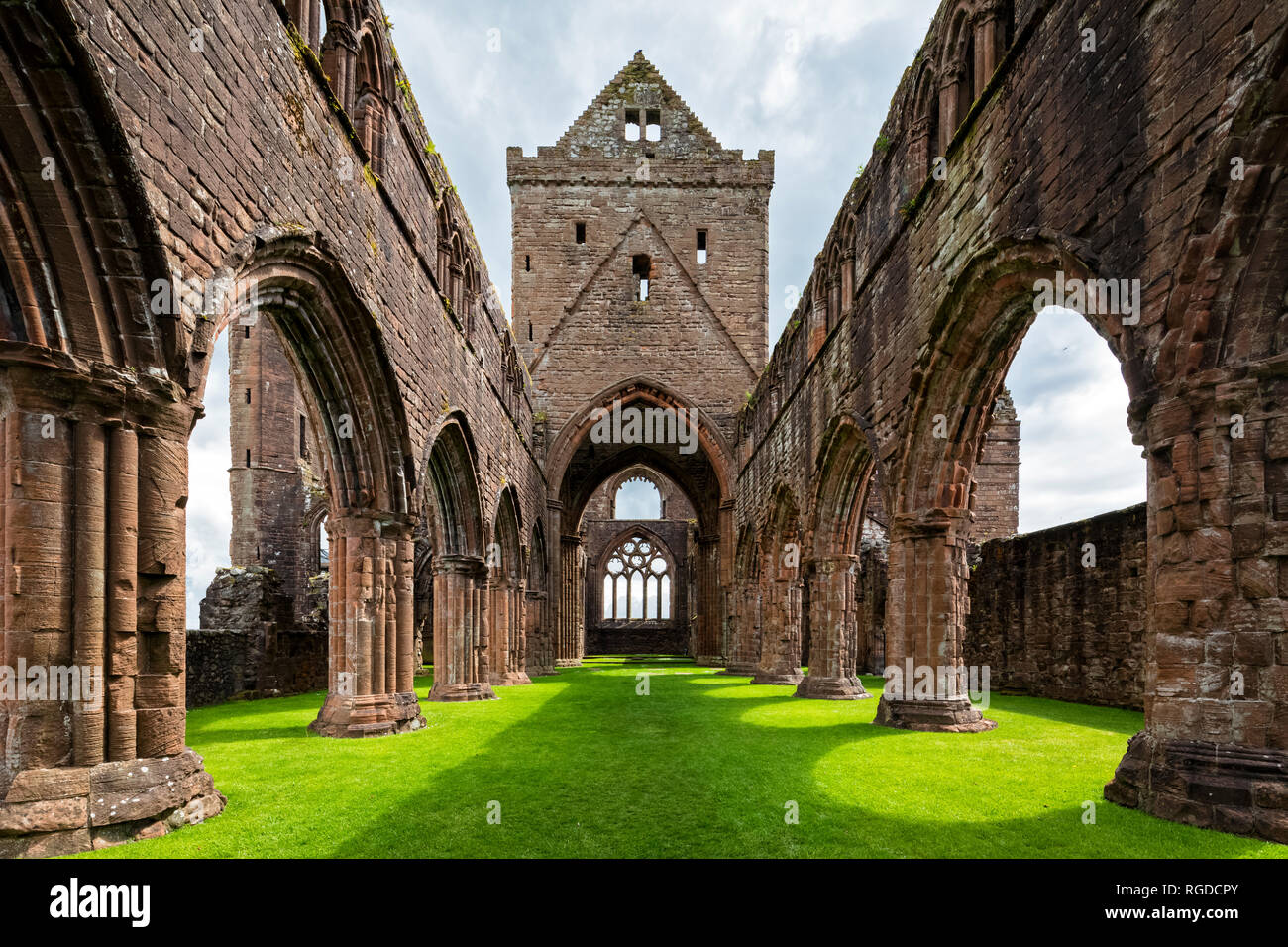 Royaume-uni, Ecosse, Dumfries et Galloway, l'abbaye de Sweetheart Banque D'Images