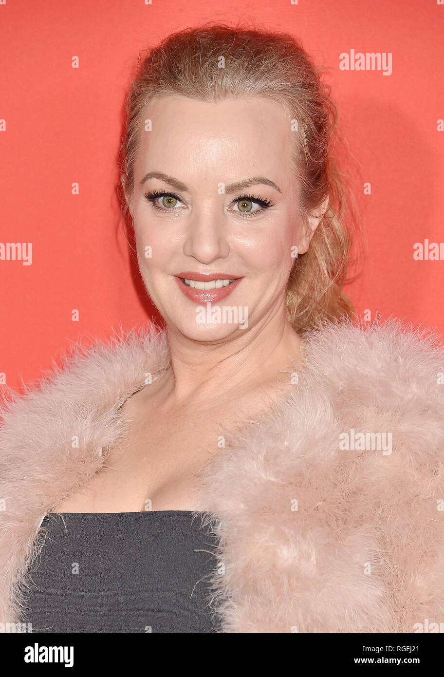 WESTWOOD, CA - le 28 janvier : Wendi McLendon-Covey arrive pour Paramount Pictures' 'Ce que veulent les hommes' Premiere tenue au Regency Village Theatre Le 28 janvier 2019 à Westwood, en Californie. Crédit : Jeffrey Mayer/Alamy Live News Banque D'Images