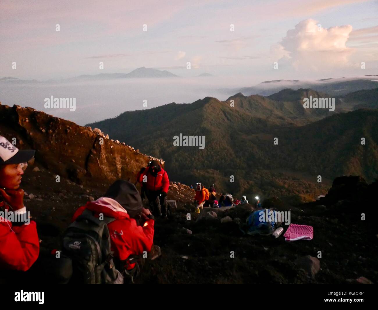 Parc national de Bromo Tengger Semeru Banque D'Images