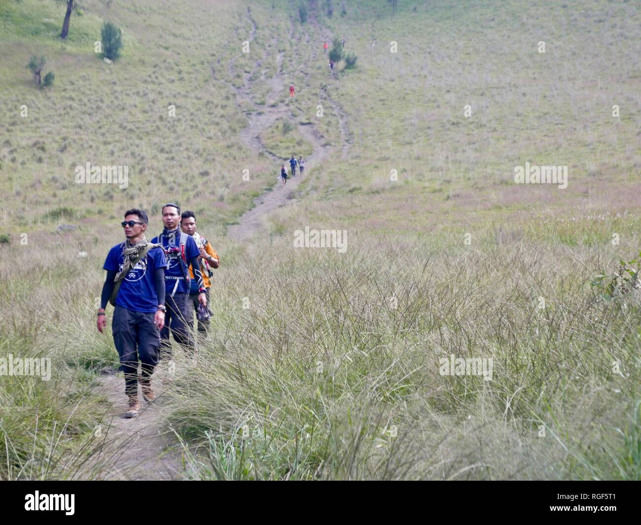 Parc national de Bromo Tengger Semeru Banque D'Images