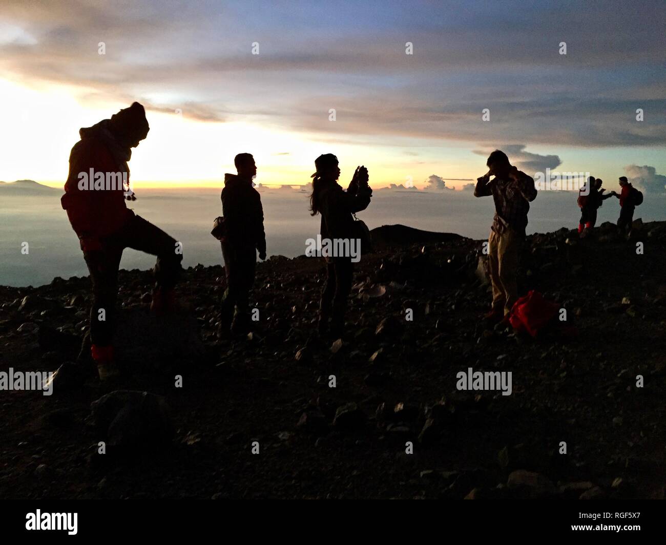 Parc national de Bromo Tengger Semeru Banque D'Images